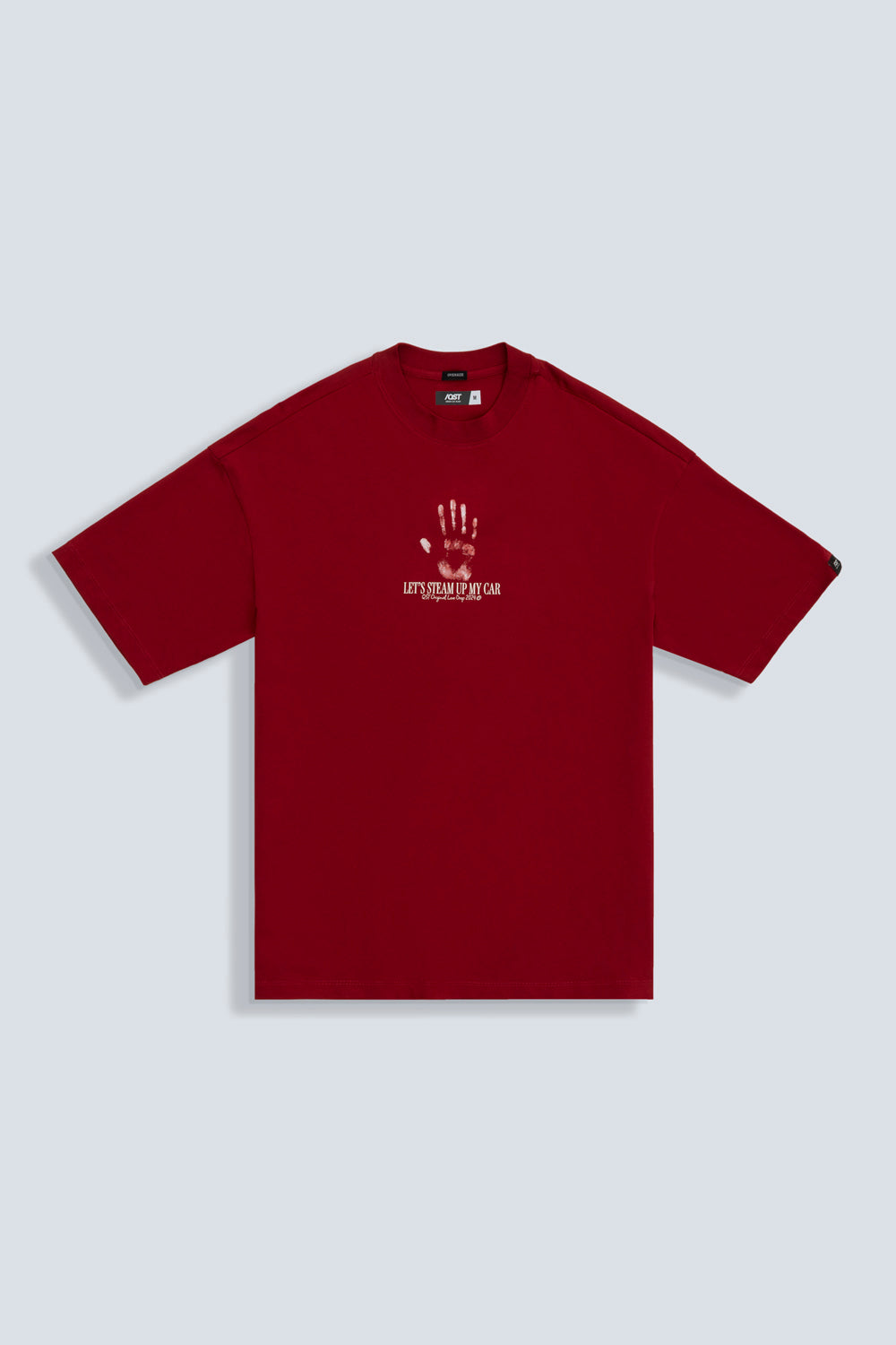 CAMISETA OVERSIZE COLOR RED DAHILA - QST