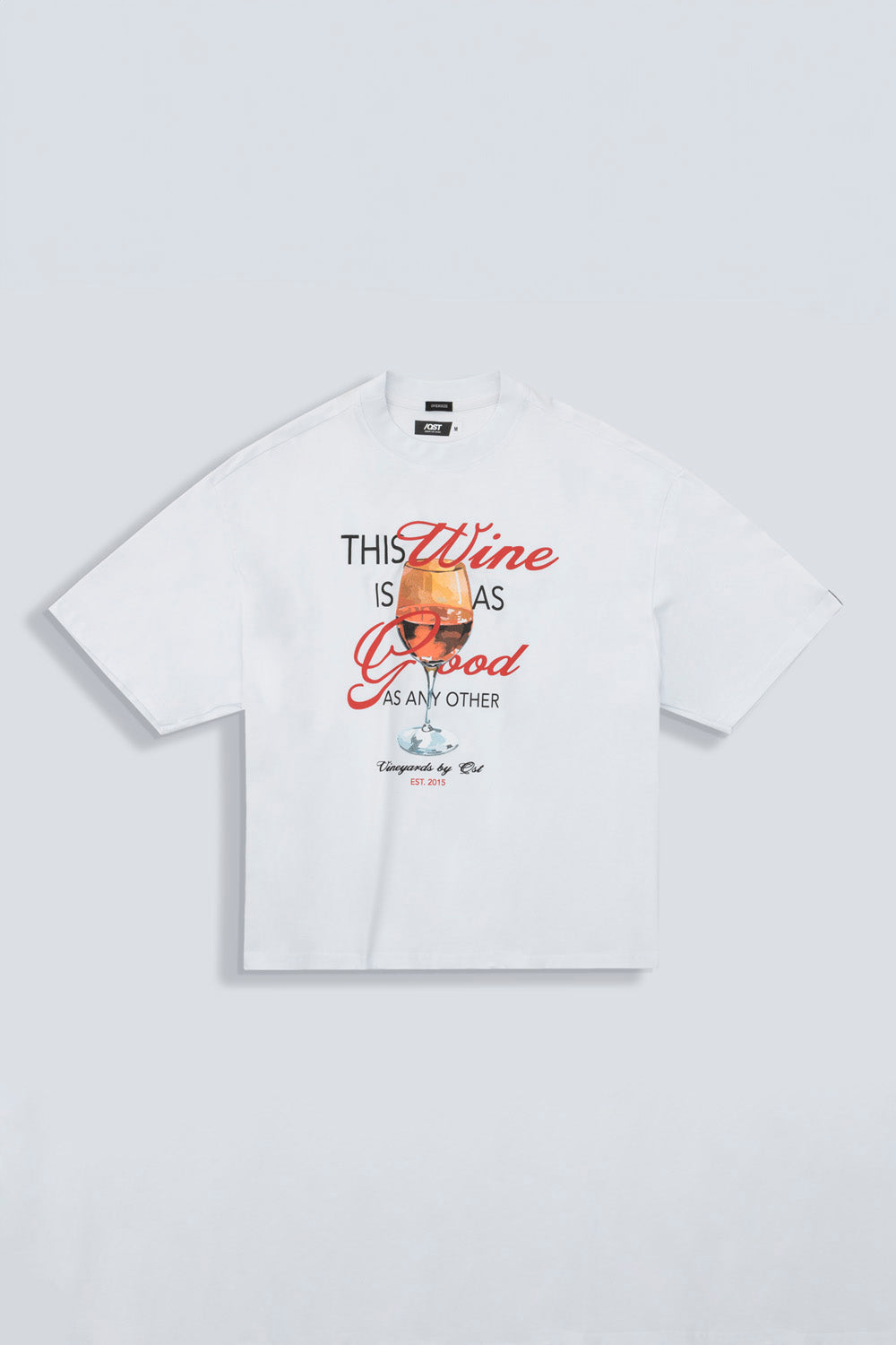 CAMISETA MANGA CORTA COLOR BLANCO OPTICO