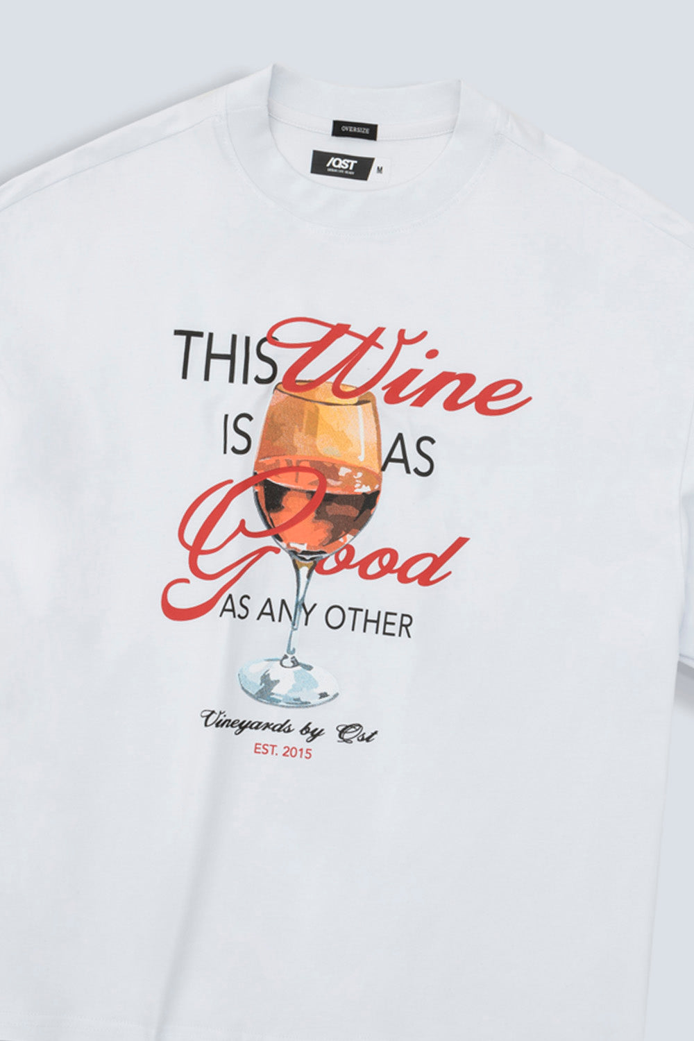 CAMISETA MANGA CORTA COLOR BLANCO OPTICO