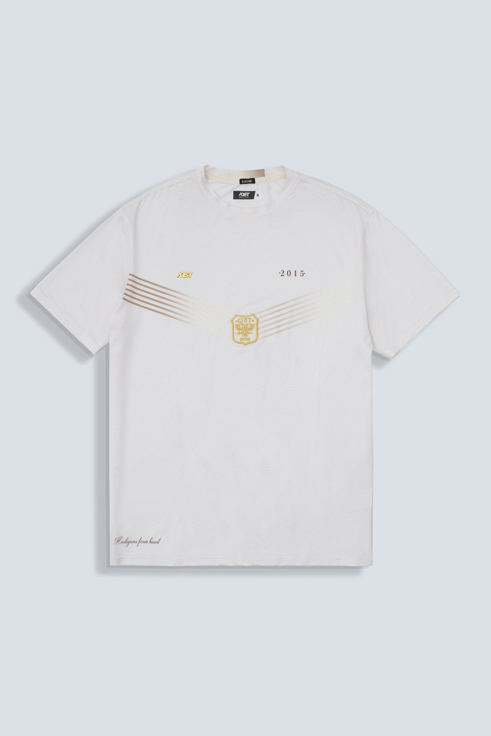 CAMISETA LOOSE COLOR IVORY - QST