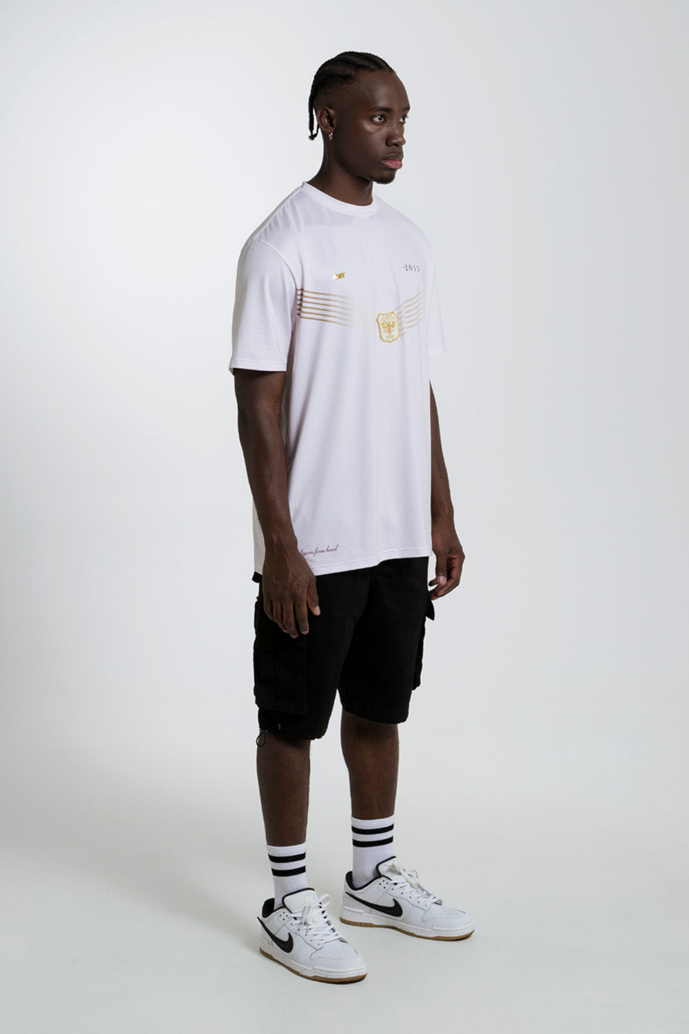 CAMISETA MANGA CORTA COLOR IVORY - QST