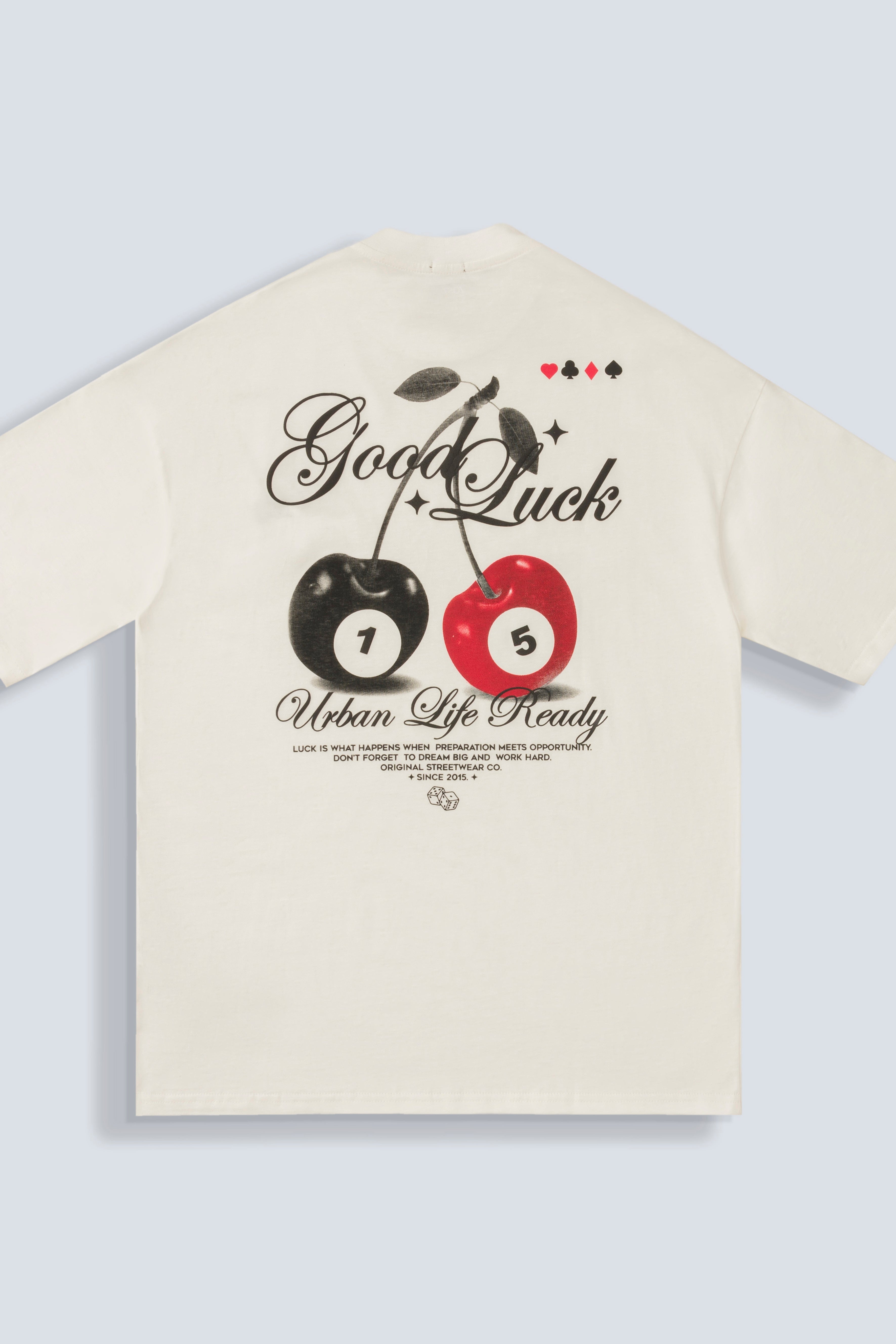 CAMISETA OVERSIZE COLOR CRUDO - QST
