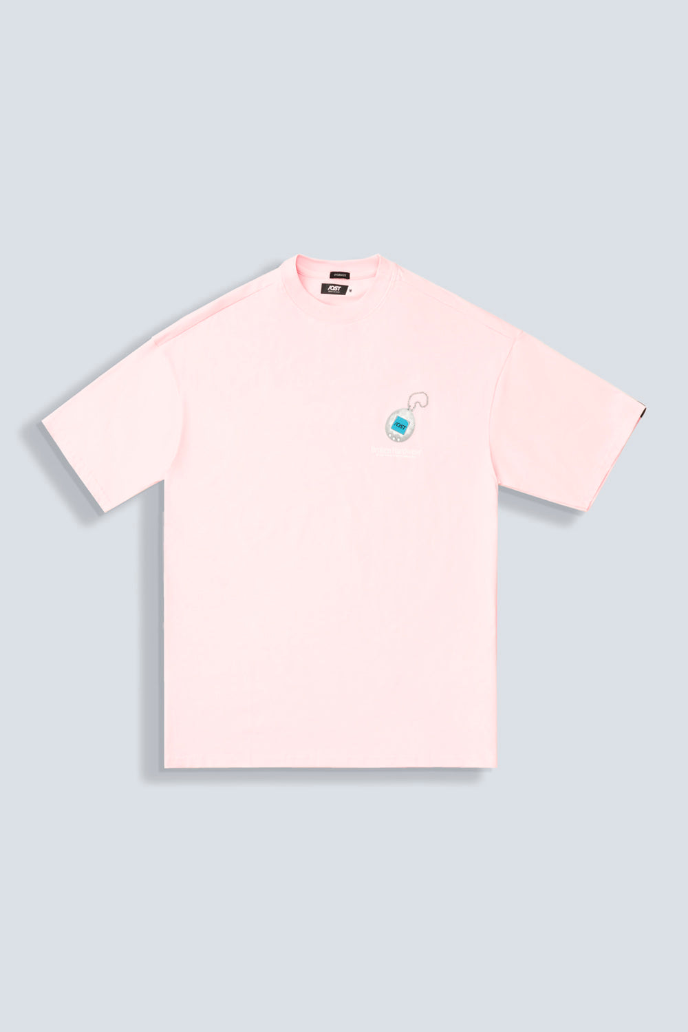 CAMISETA MANGA CORTA COLOR ROSADO CLARO - QST