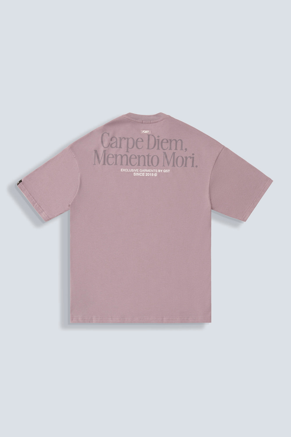 CAMISETA MANGA CORTA COLOR MAUVE