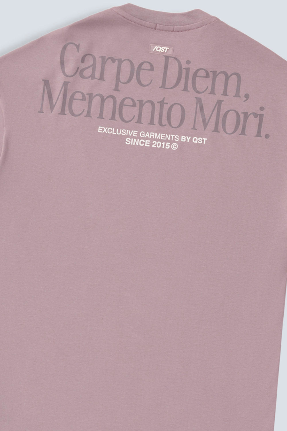 CAMISETA MANGA CORTA COLOR MAUVE