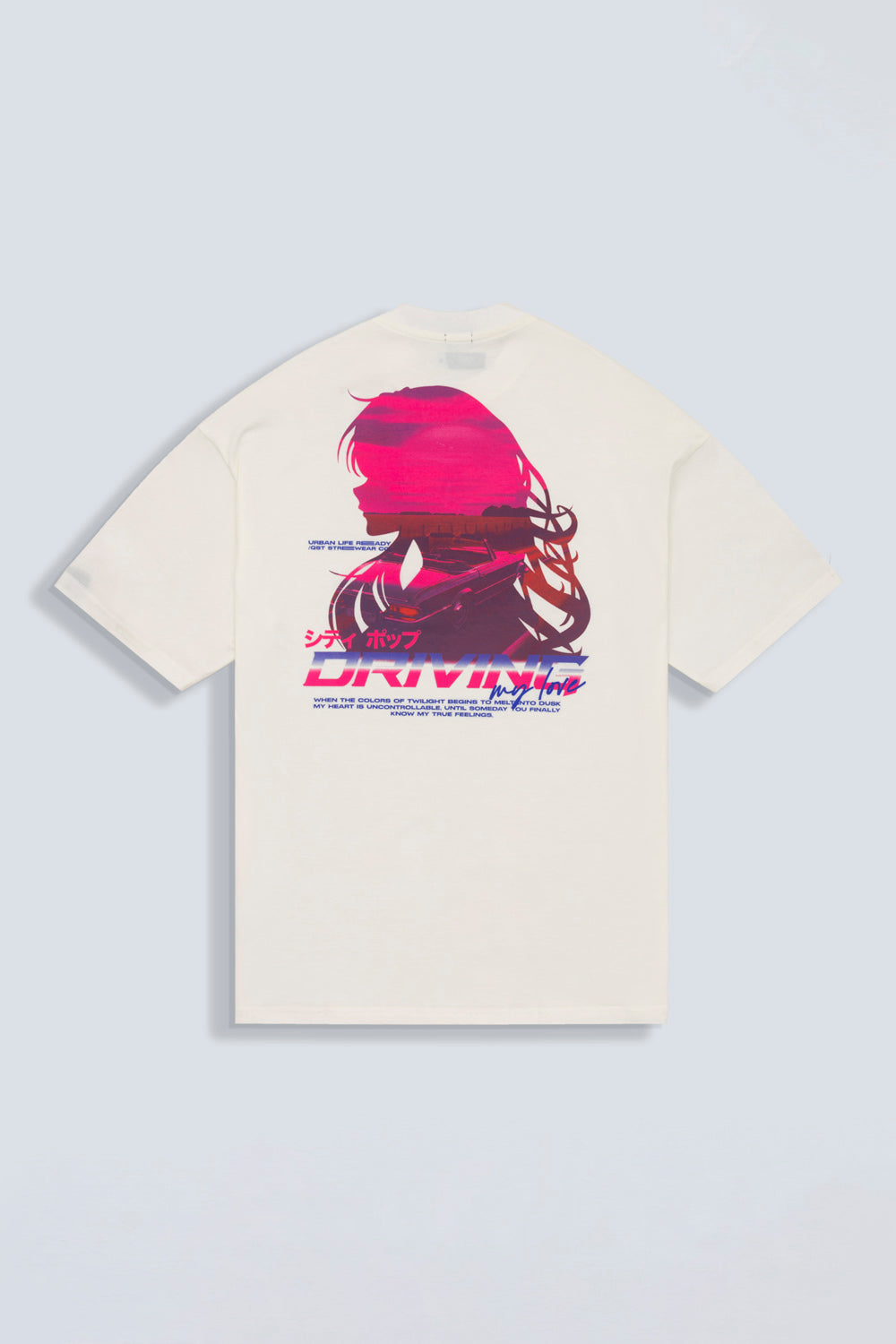 CAMISETA MANGA CORTA COLOR CRUDO