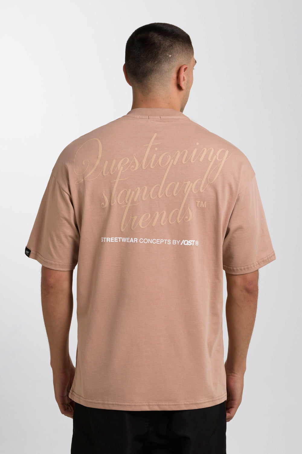 CAMISETA MANGA CORTA COLOR WARM TAUPE - QST