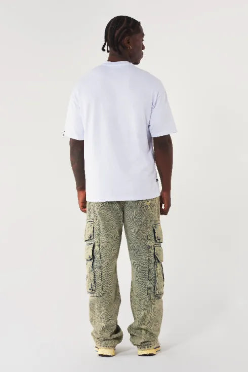 CAMISETA MANGA CORTA COLOR BLANCO OPTICO