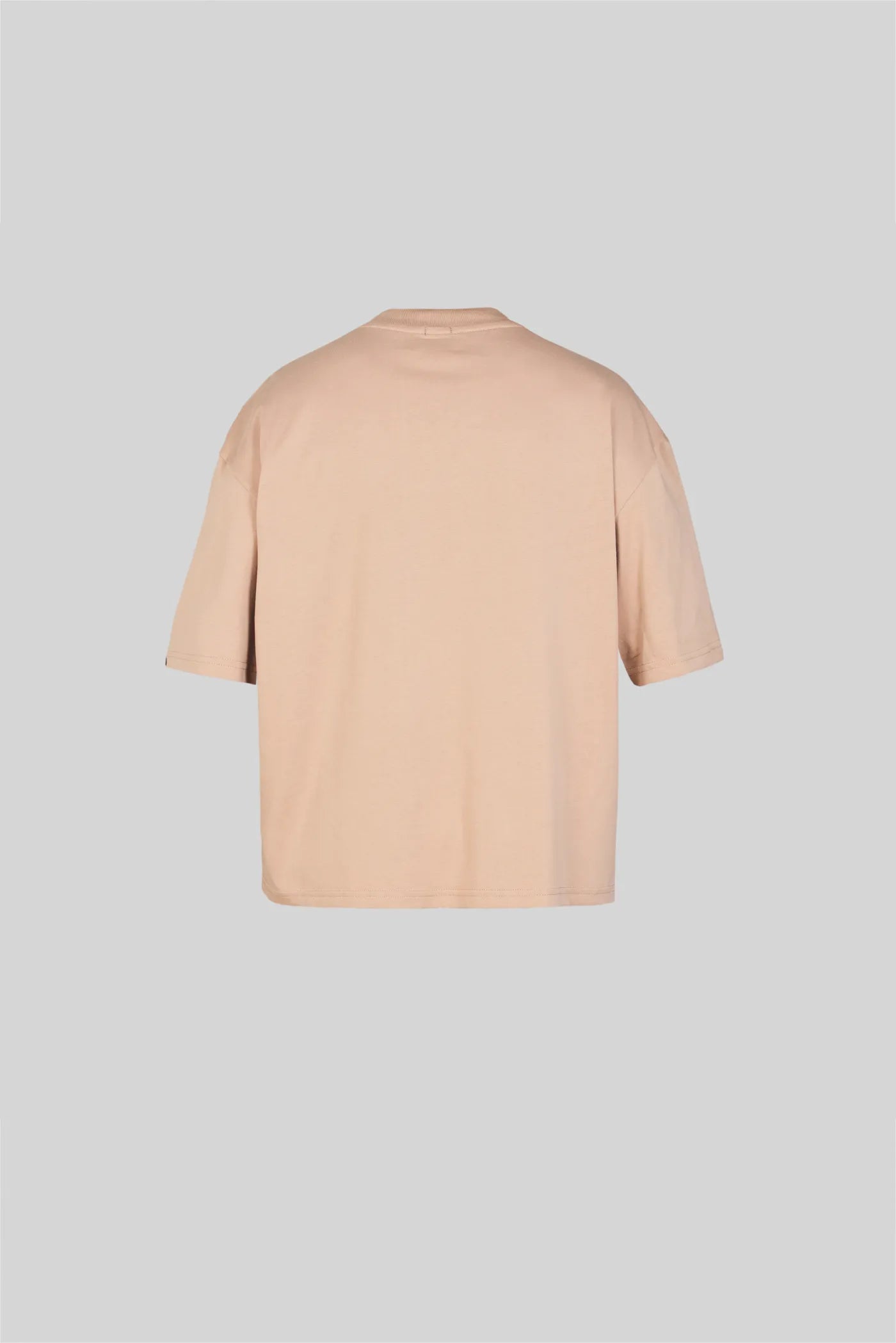 CAMISETA MANGA CORTA COLOR WARM TAUPE