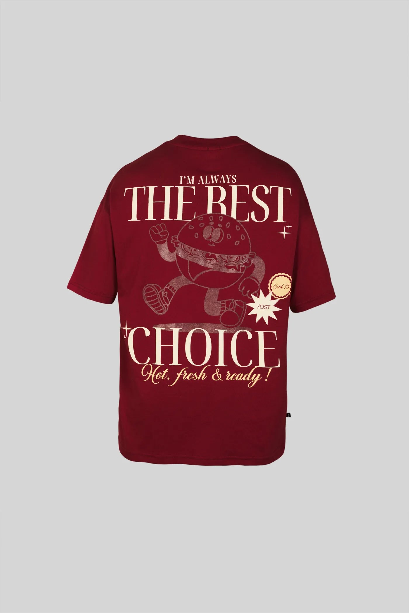 CAMISETA OVERSIZE RED DHALIA LIMITED EDITION BEST CHOICE