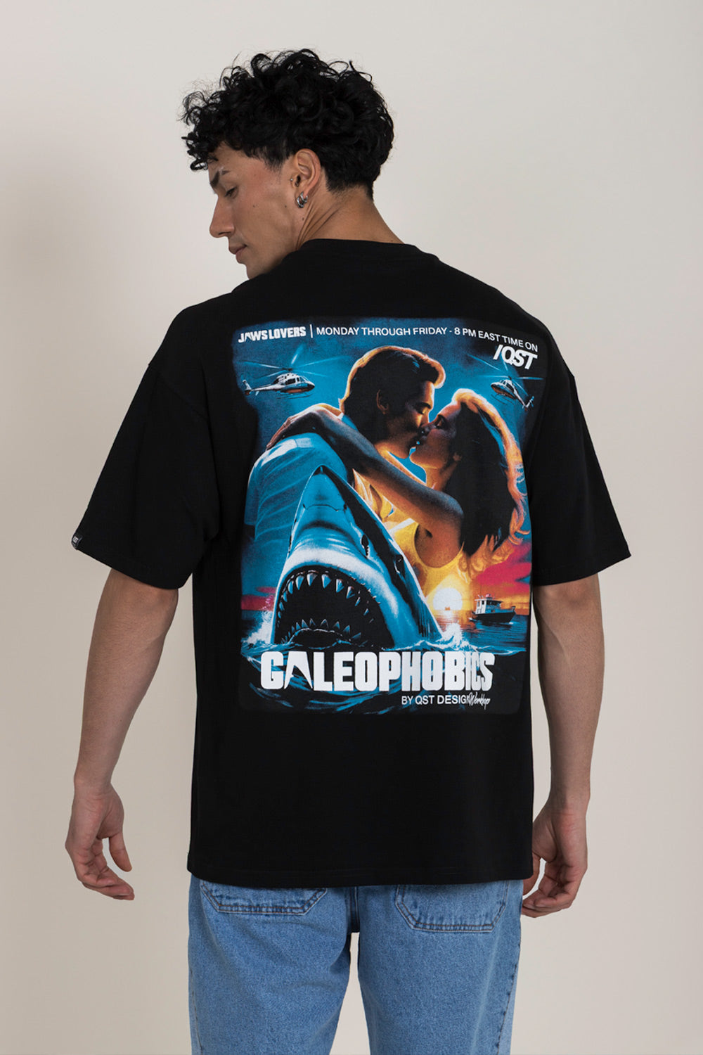 CAMISETA MANGA CORTA COLOR NEGRO