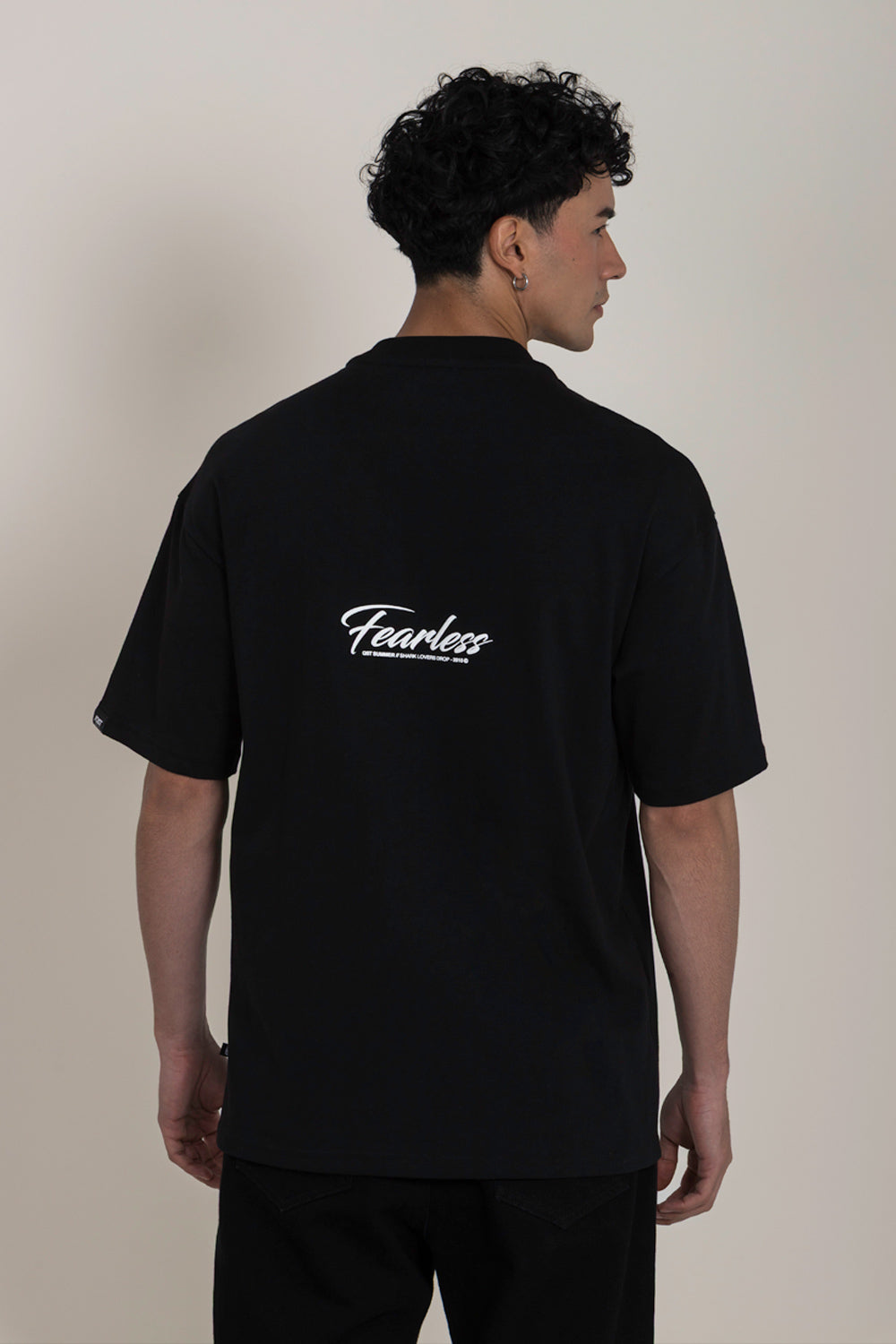 CAMISETA MANGA CORTA COLOR NEGRO