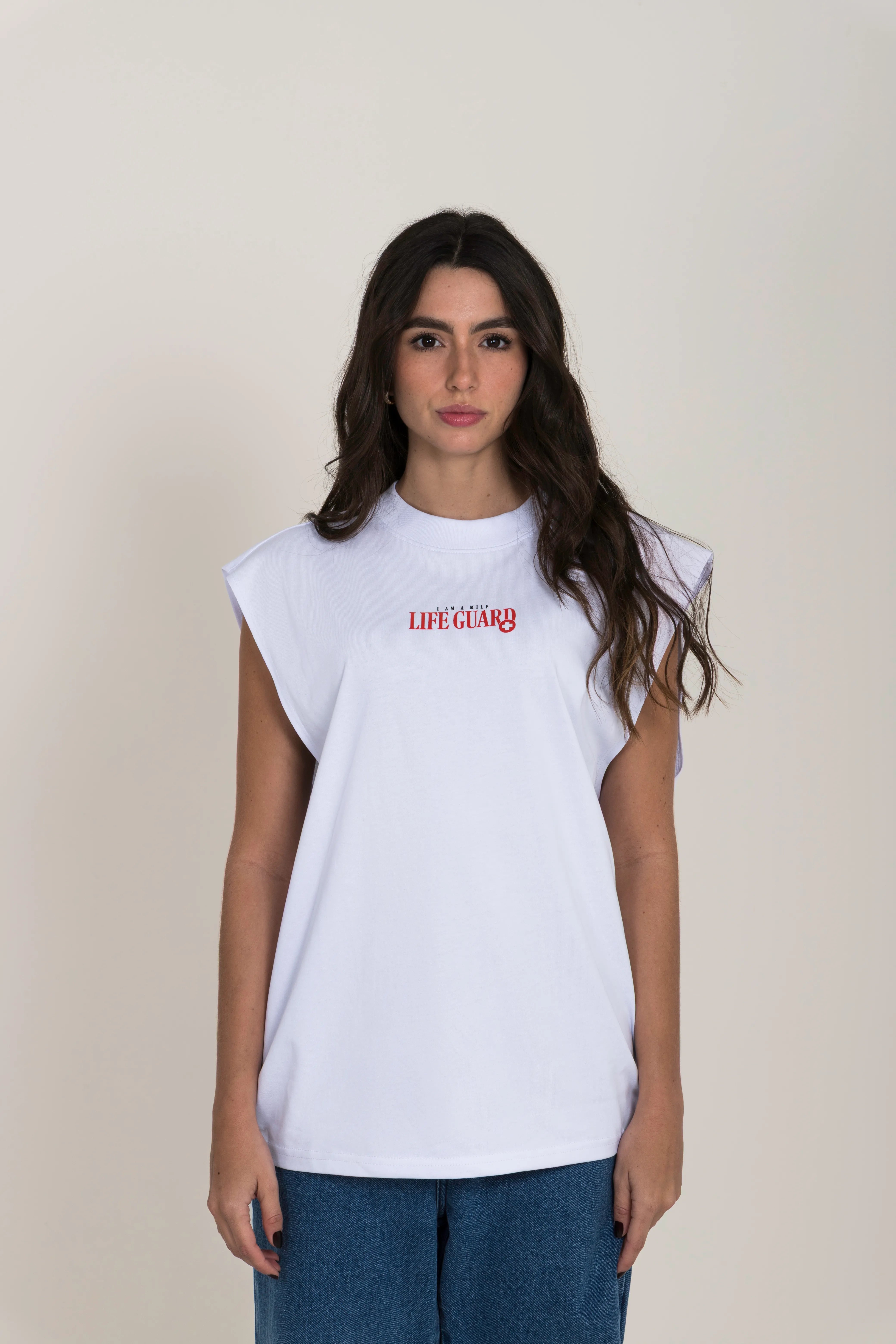 CAMISETA MANGA CORTA COLOR BLANCO OPTICO - QST