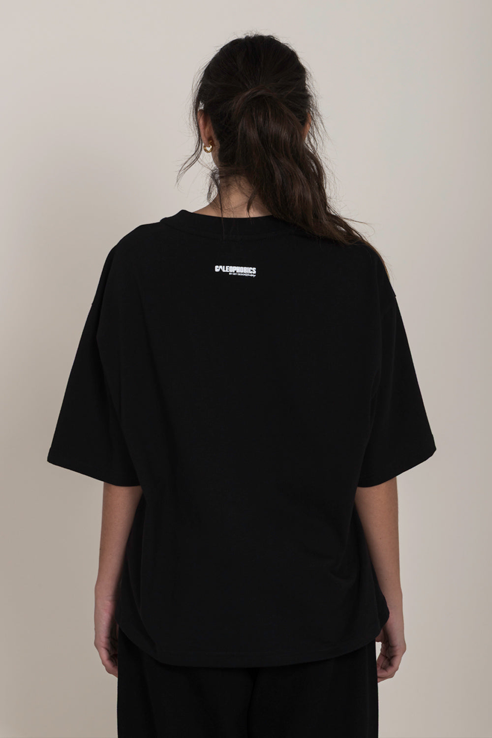 CAMISETA MANGA CORTA COLOR NEGRO