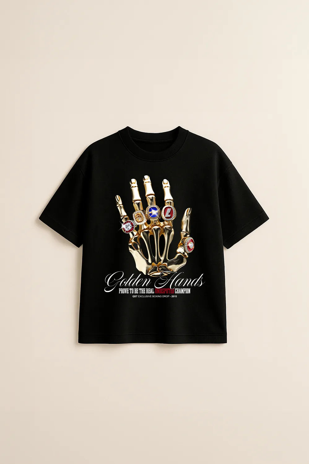 CAMISETA MANGA CORTA COLOR NEGRO