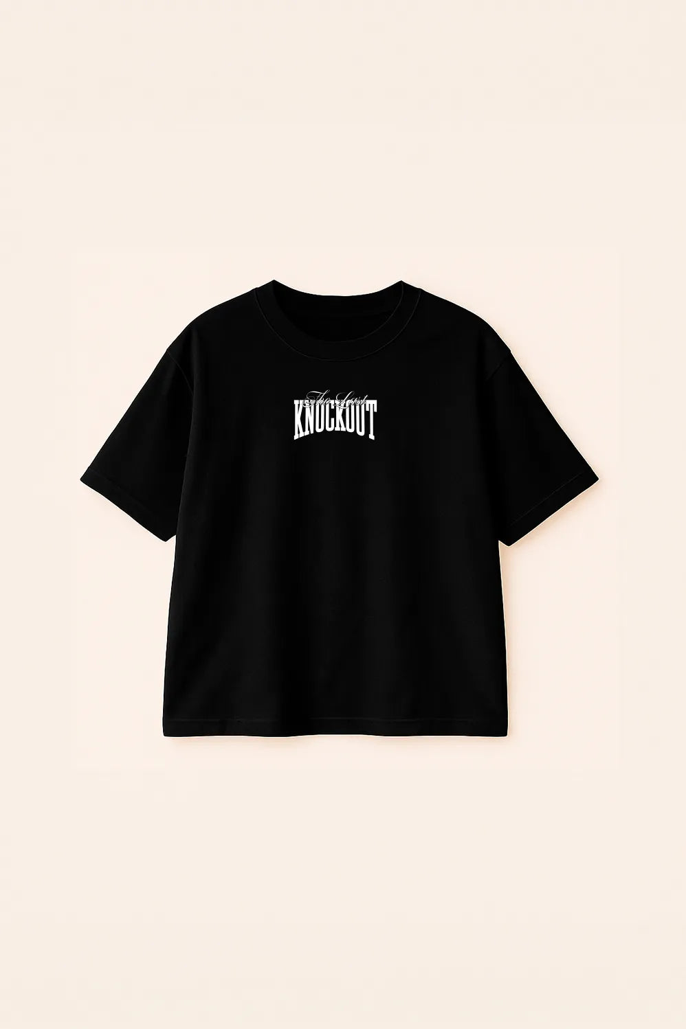 CAMISETA MANGA CORTA COLOR NEGRO - QST