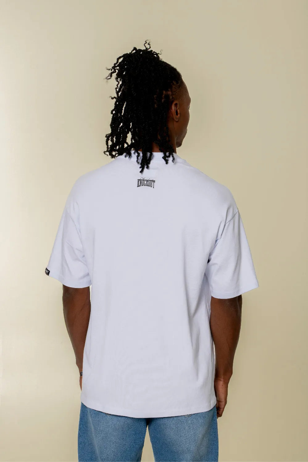 CAMISETA MANGA CORTA COLOR BLANCO OPTICO - QST