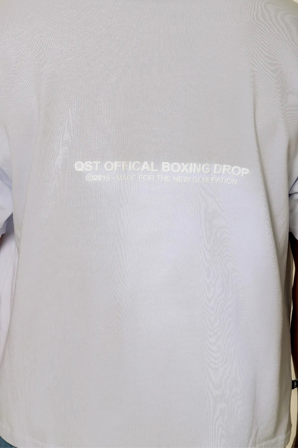 CAMISETA MANGA CORTA COLOR BLANCO OPTICO
