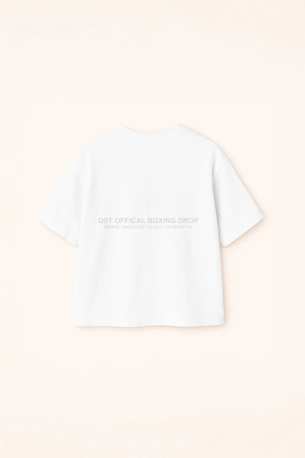 CAMISETA MANGA CORTA COLOR BLANCO OPTICO