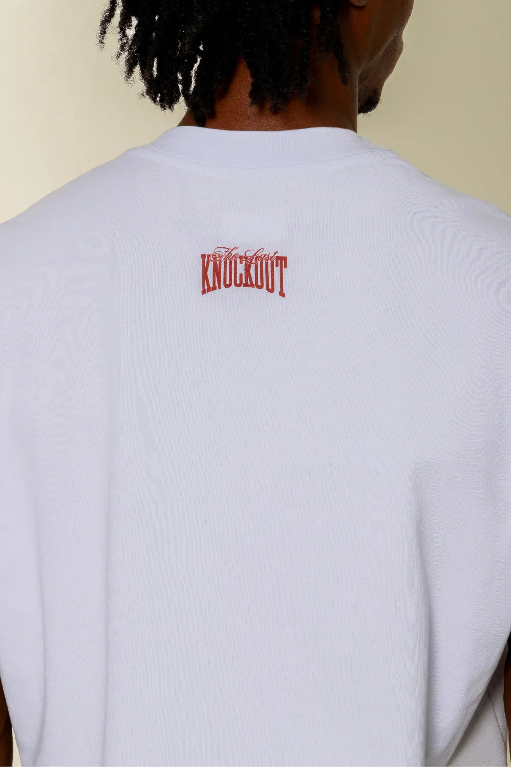 CAMISETA MANGA SISA COLOR BLANCO OPTICO