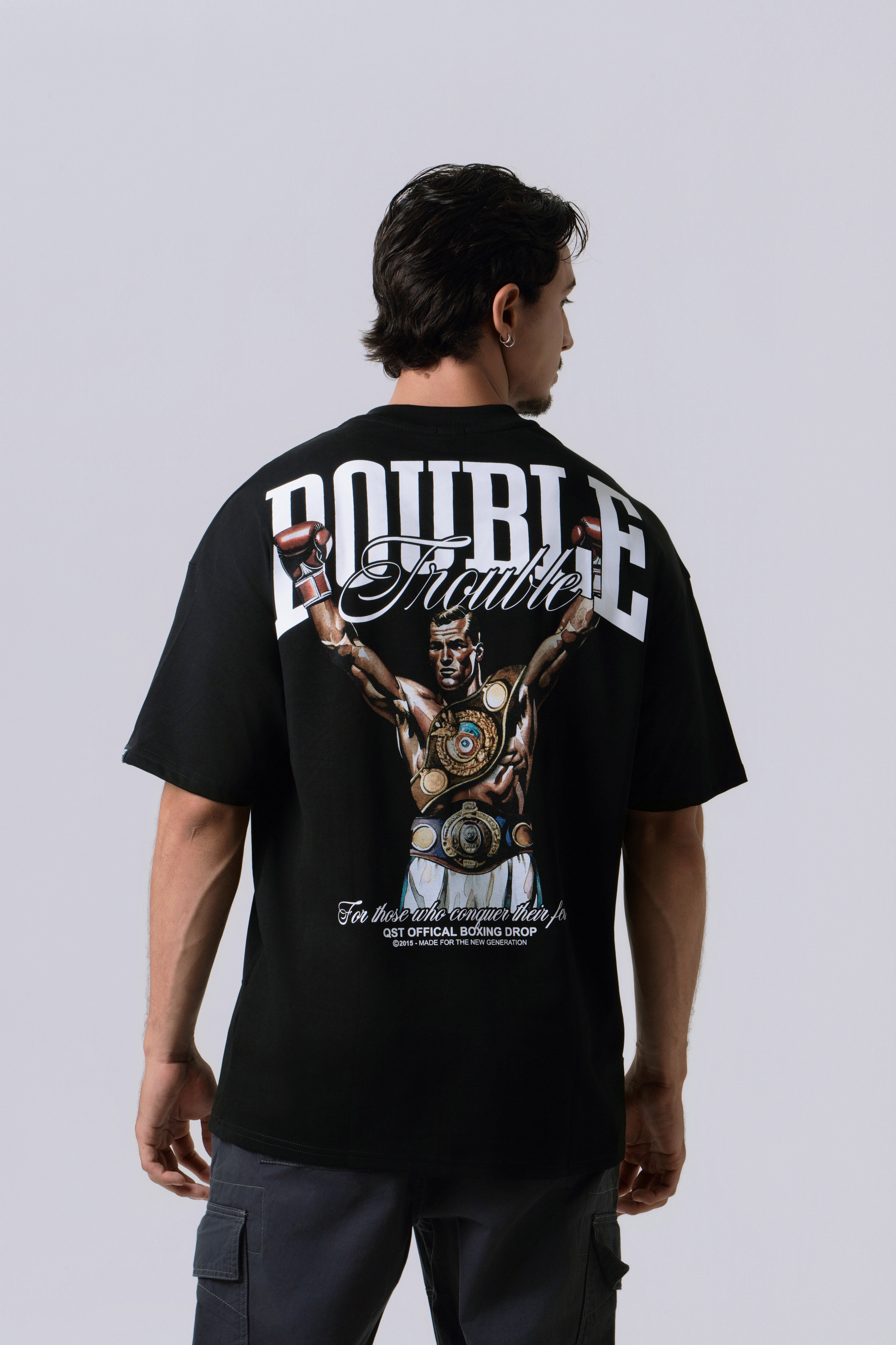 CAMISETA MANGA CORTA COLOR NEGRO