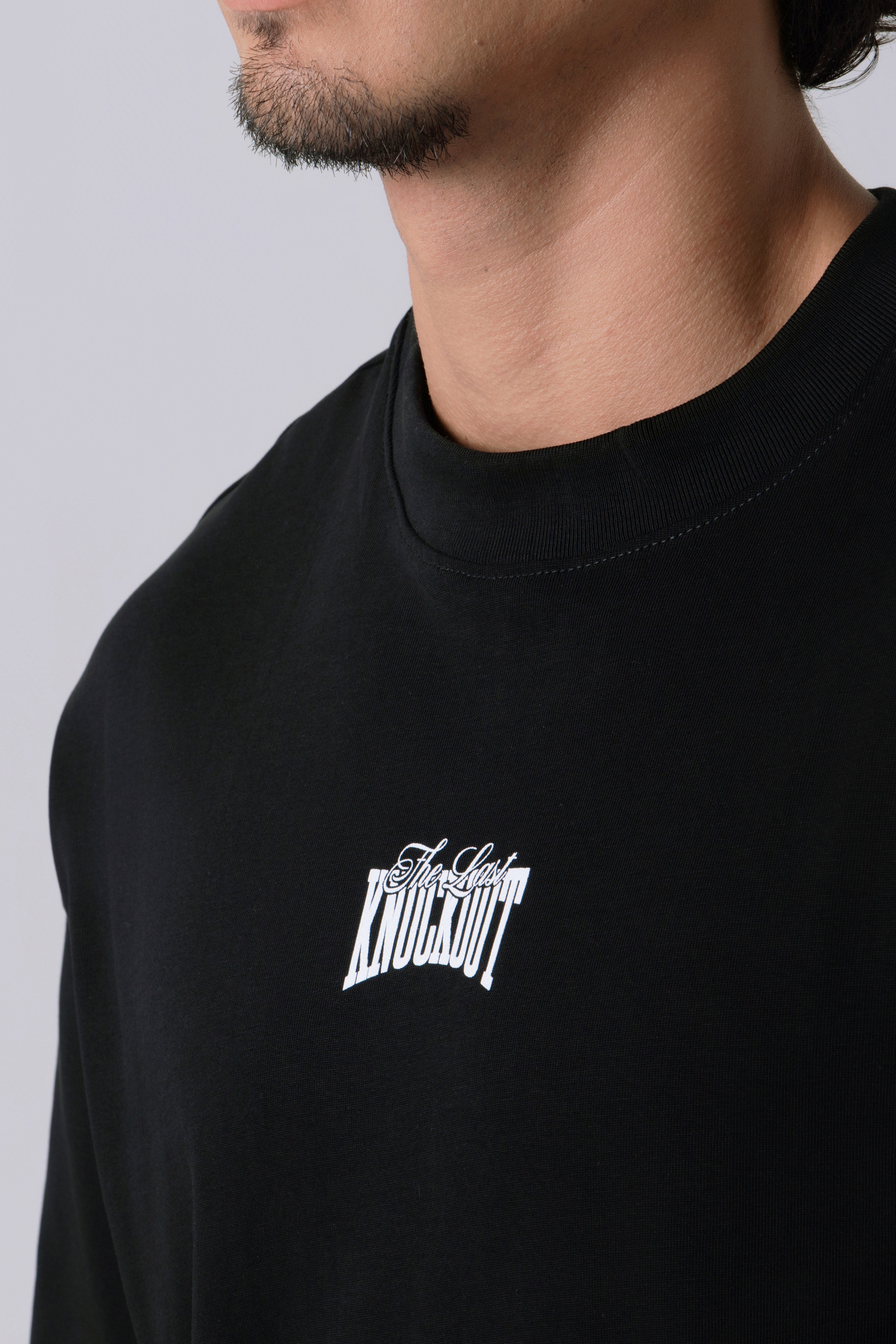 CAMISETA MANGA CORTA COLOR NEGRO