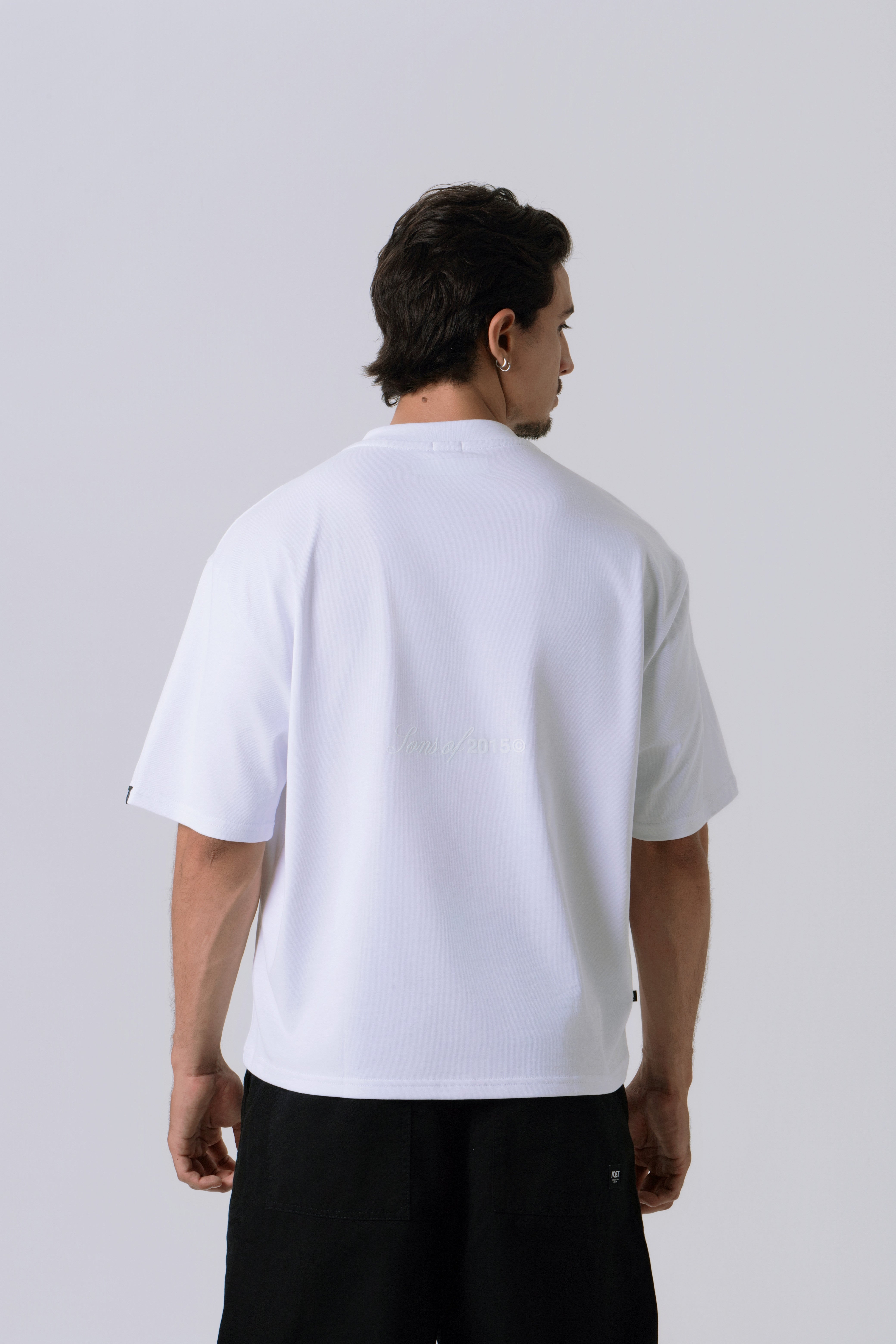 CAMISETA MANGA CORTA COLOR BLANCO OPTICO