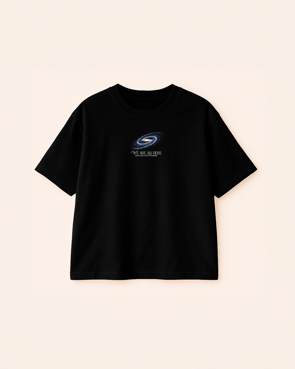 CAMISETA MANGA CORTA COLOR NEGRO