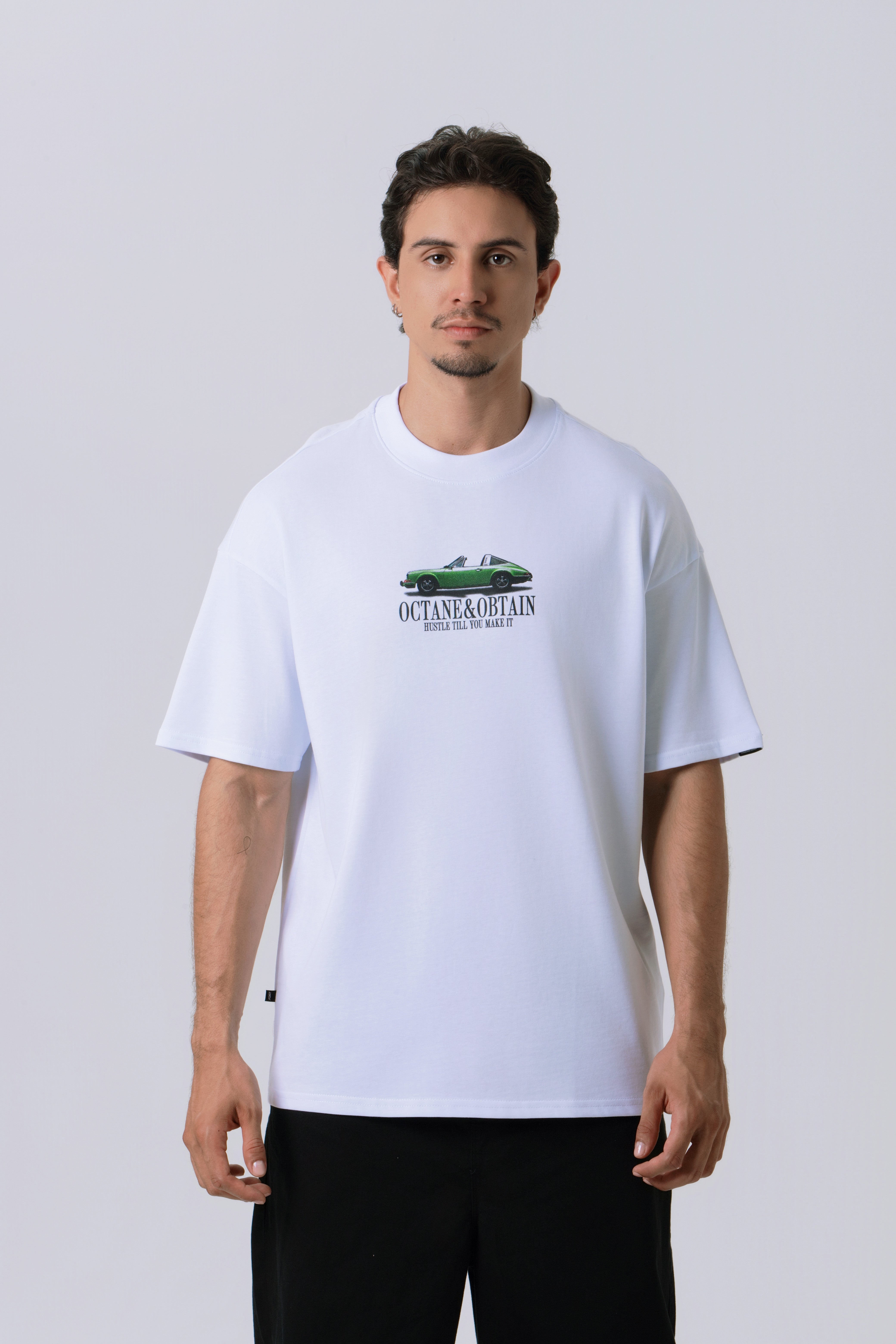 CAMISETA MANGA CORTA COLOR BLANCO OPTICO