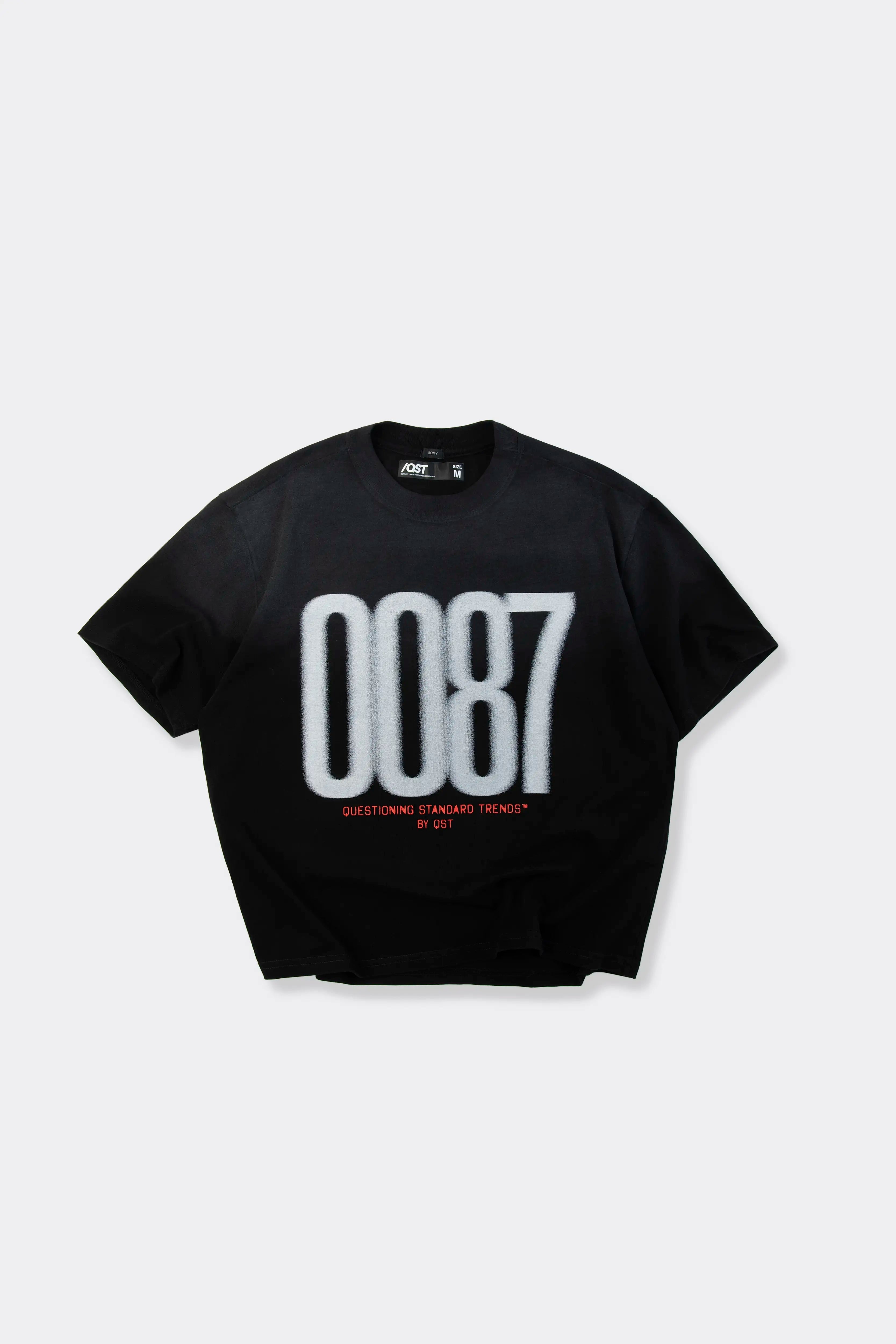 CAMISETA MANGA CORTA COLOR NEGRO