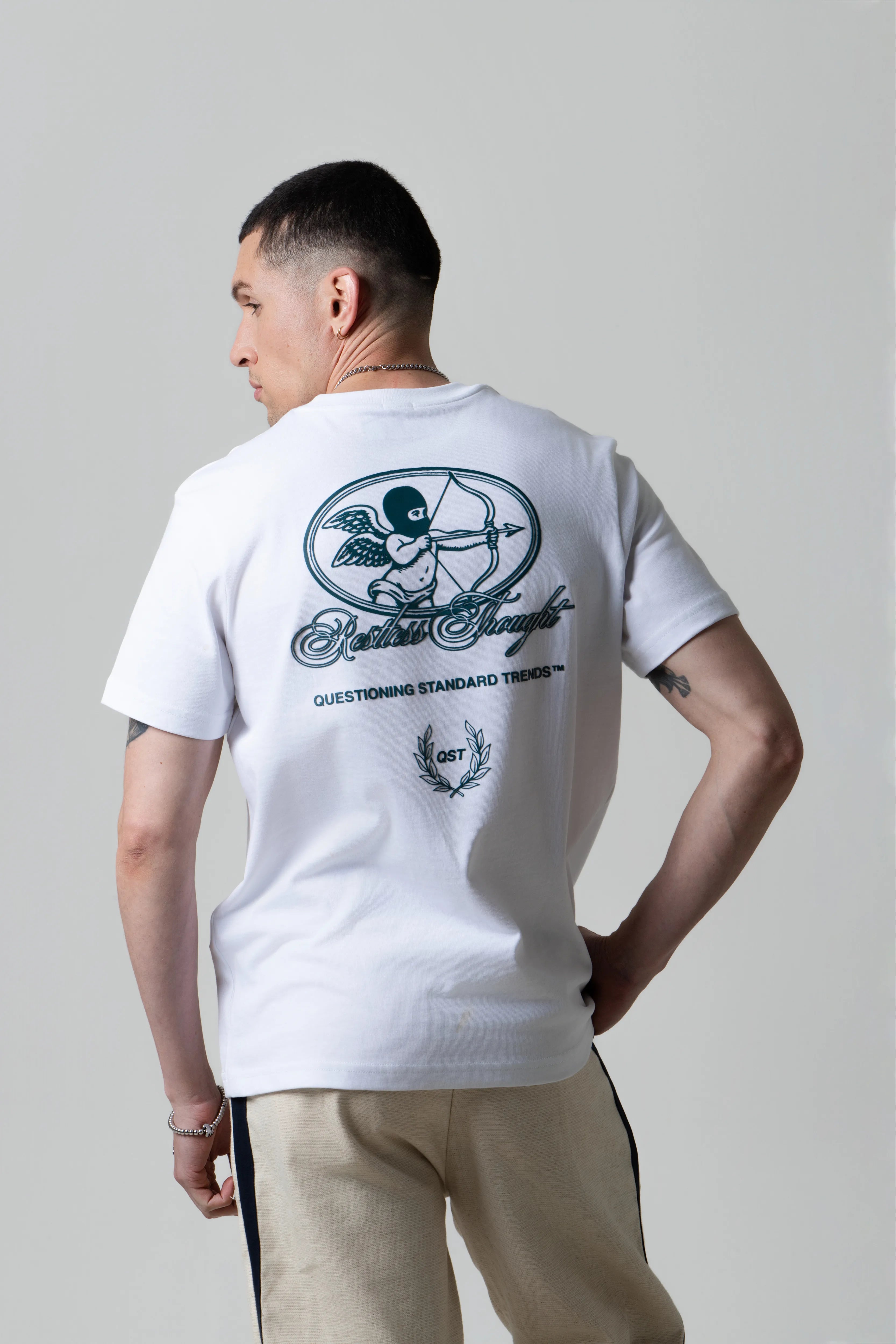 CAMISETA MANGA CORTA COLOR BLANCO BLANCO
