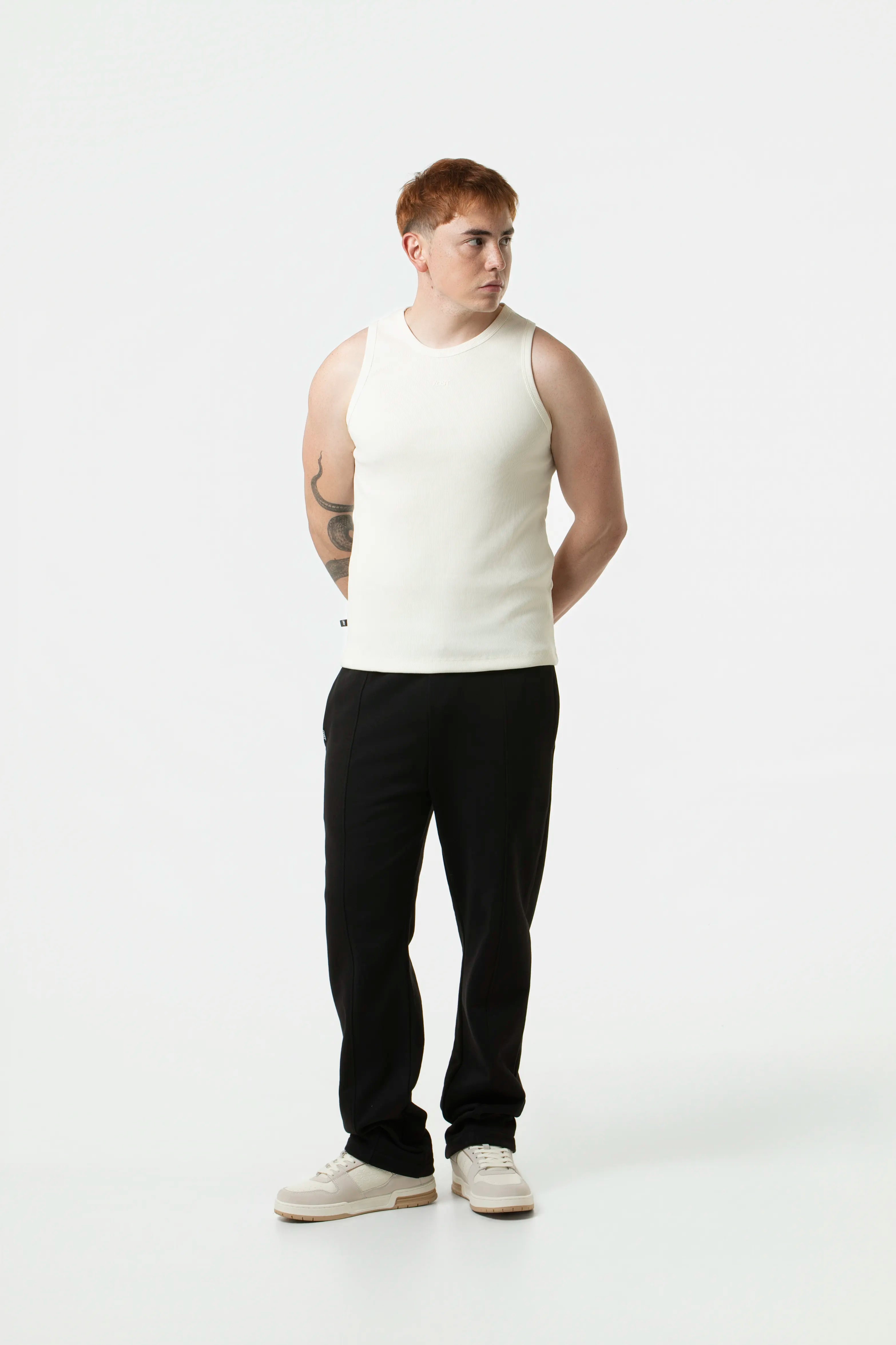 CAMISETA MANGA SISA COLOR IVORY