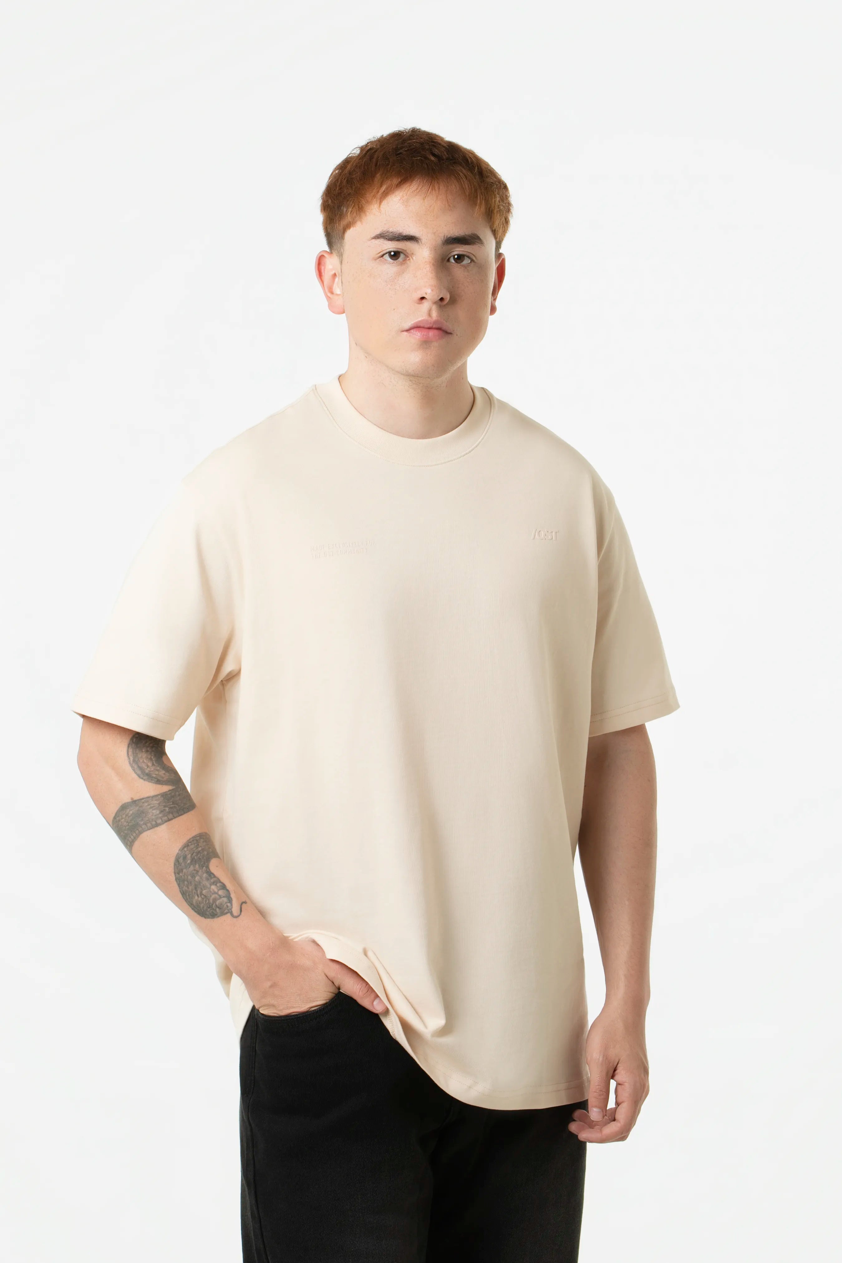 CAMISETA MANGA CORTA COLOR SAND DOLLAR