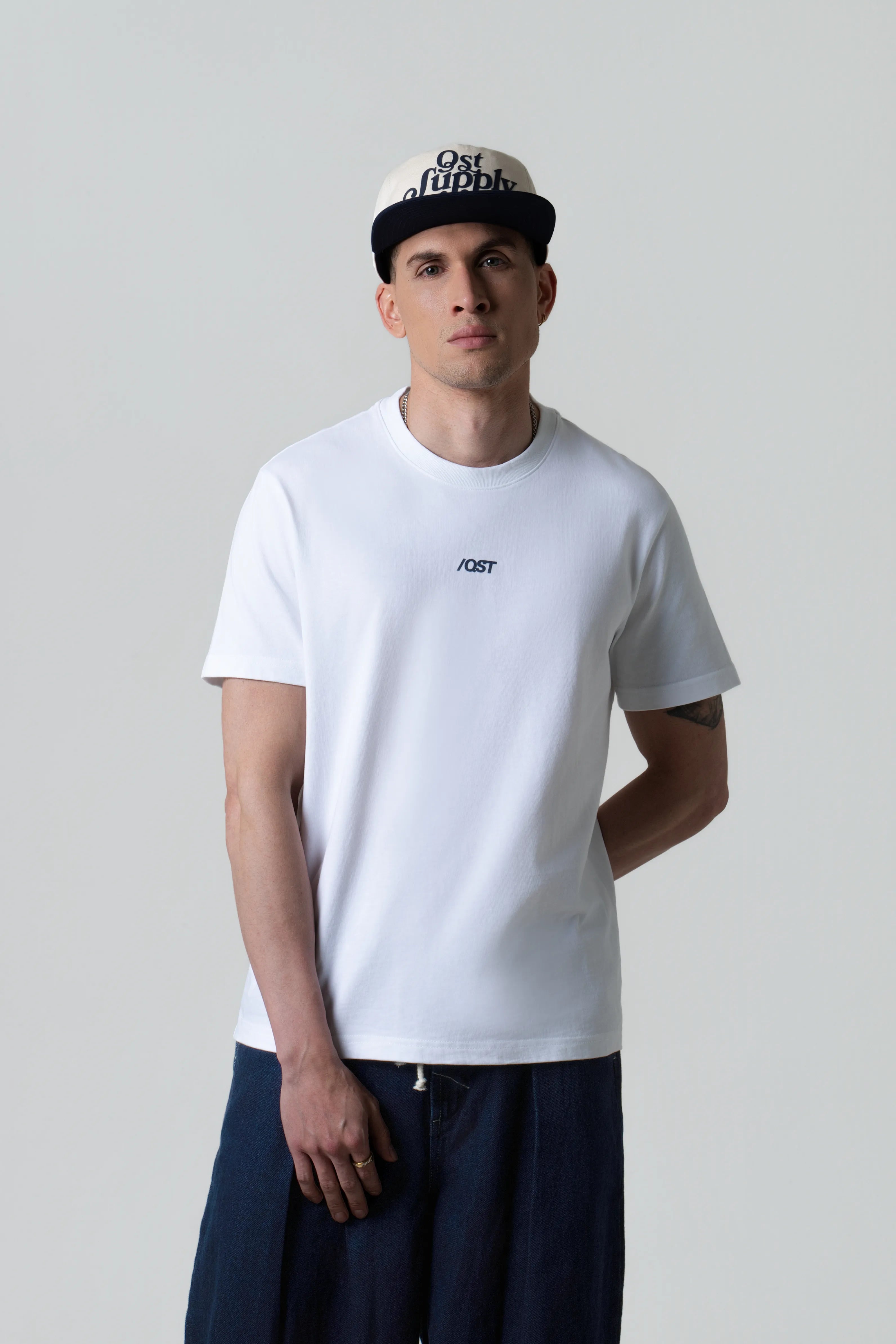 CAMISETA MANGA CORTA COLOR BLANCO BLANCO