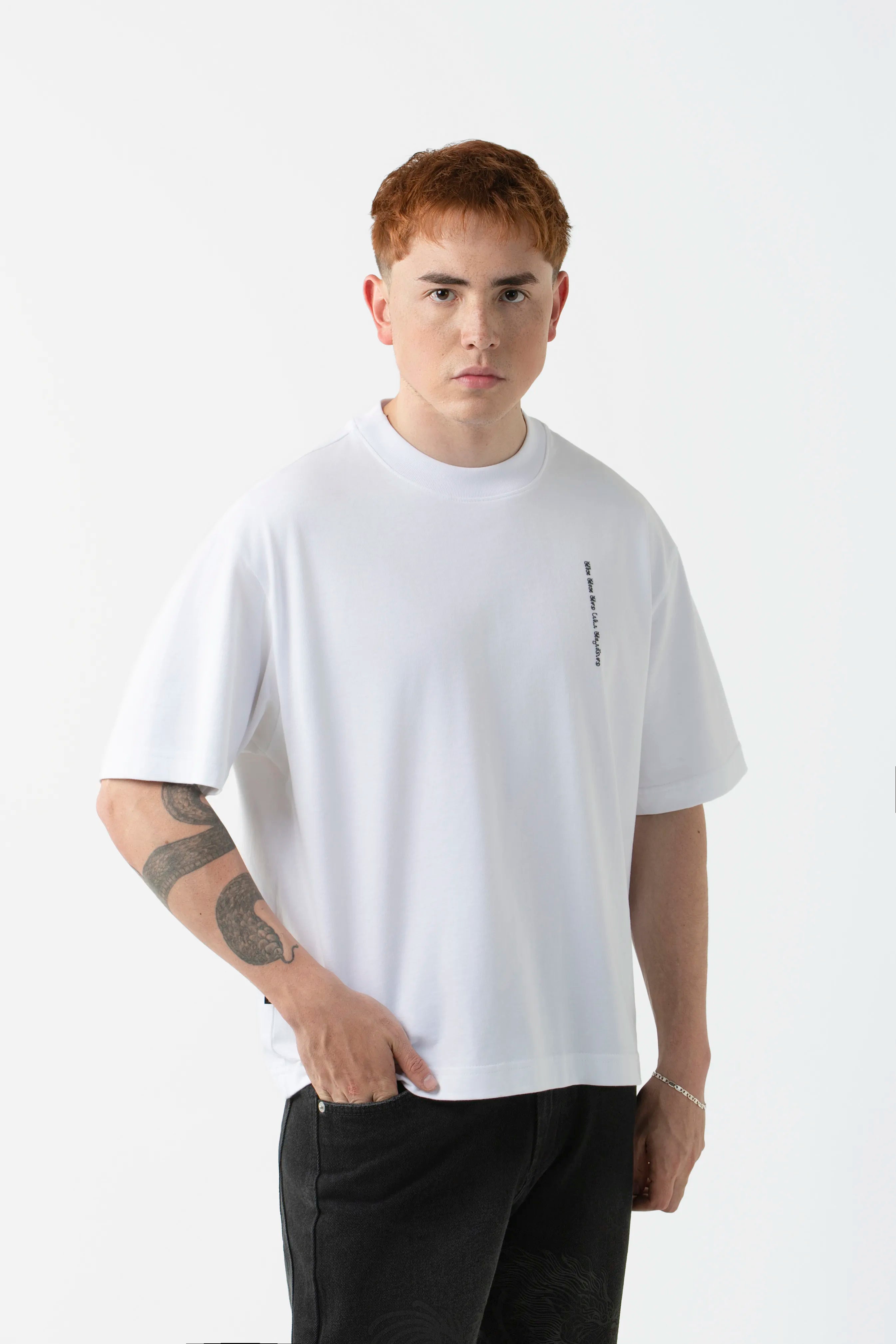 CAMISETA MANGA CORTA COLOR BLANCO BLANCO
