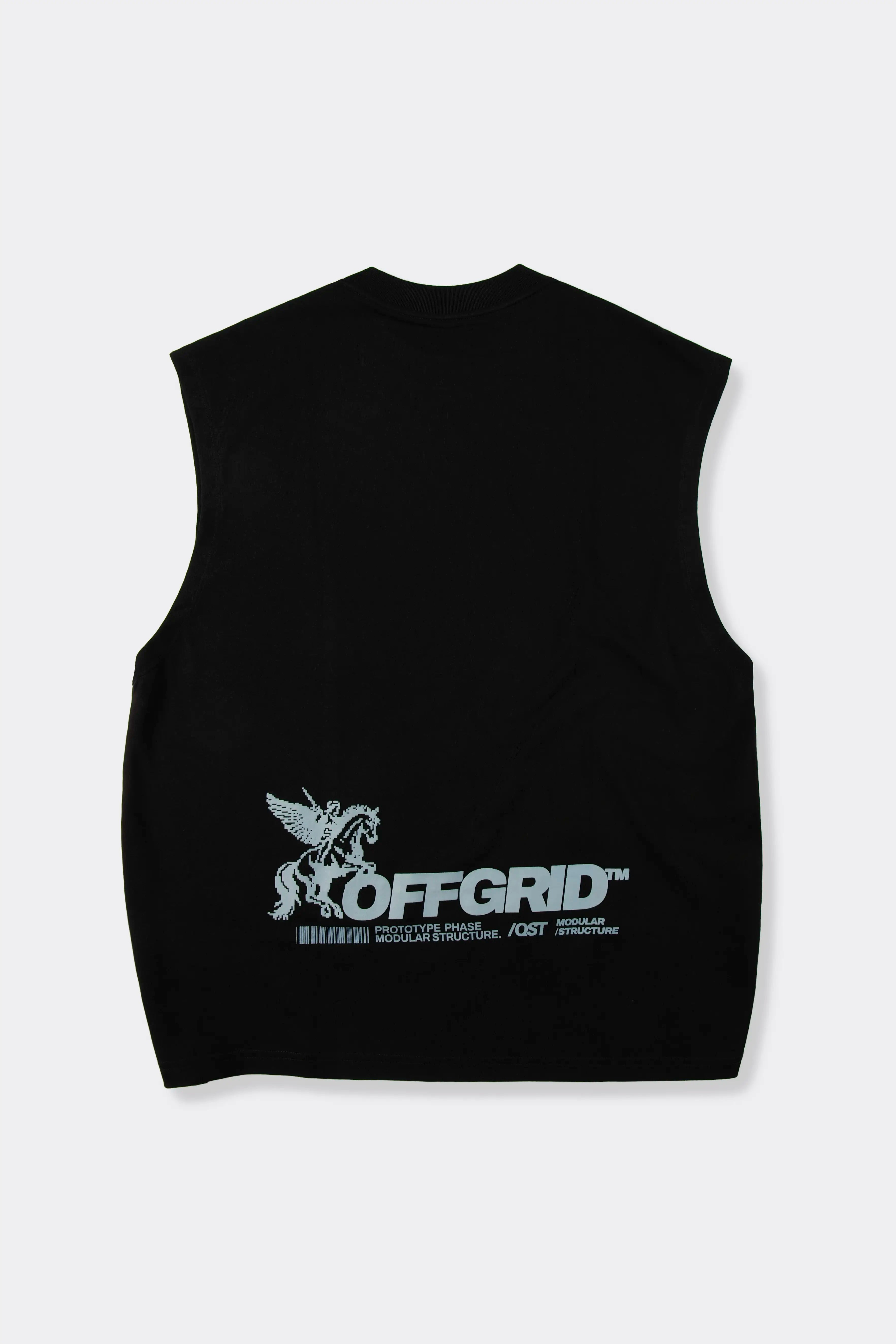 CAMISETA MANGA SISA COLOR NEGRO