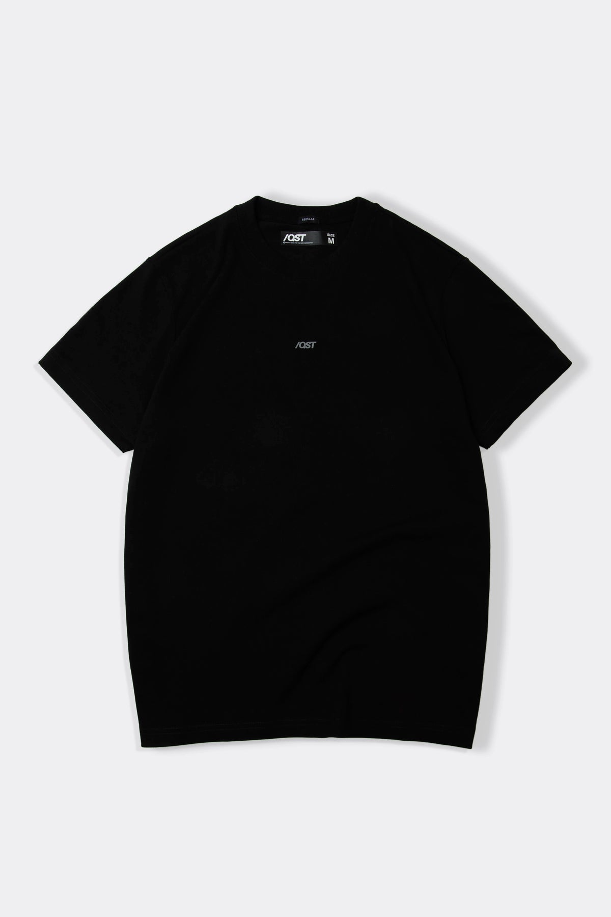 CAMISETA MANGA CORTA COLOR NEGRO