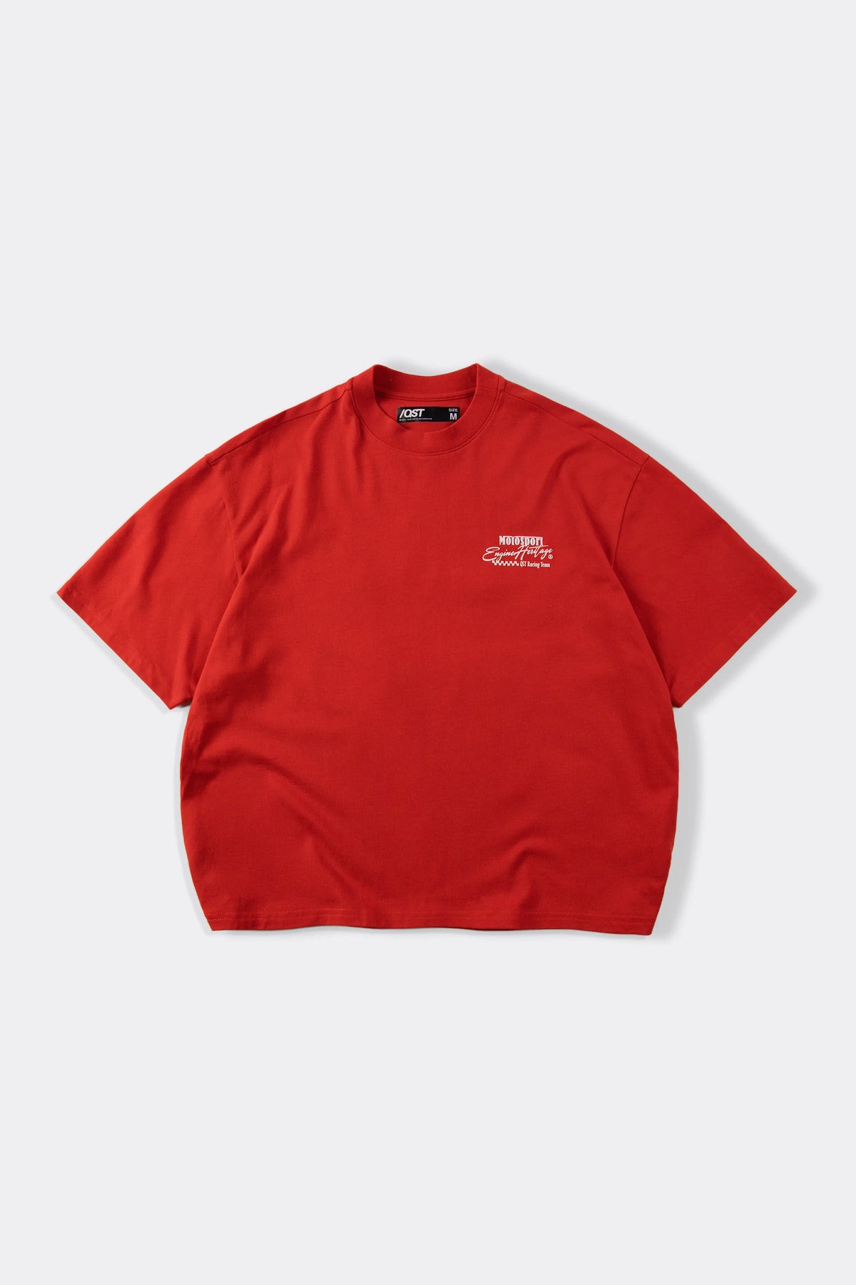 CAMISETA MANGA CORTA COLOR ROJO INTENSO