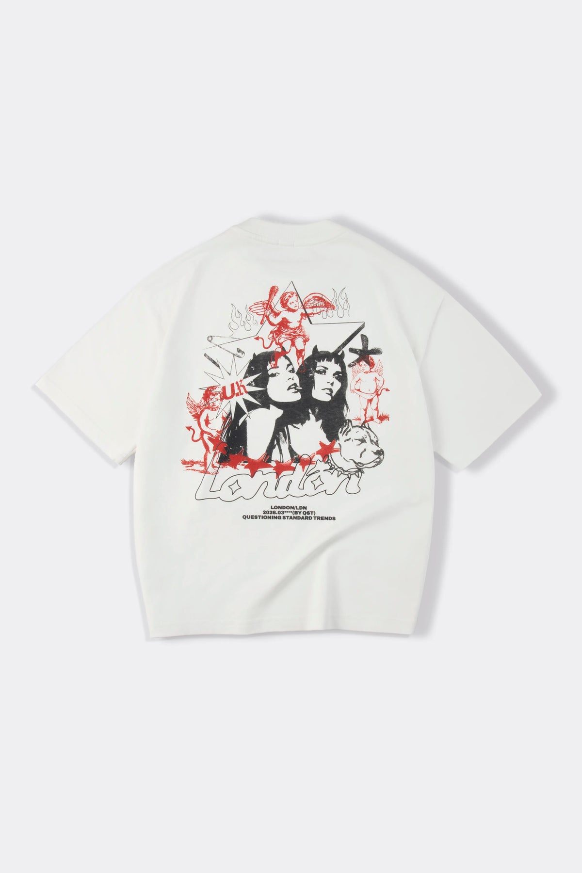 CAMISETA MANGA CORTA COLOR IVORY