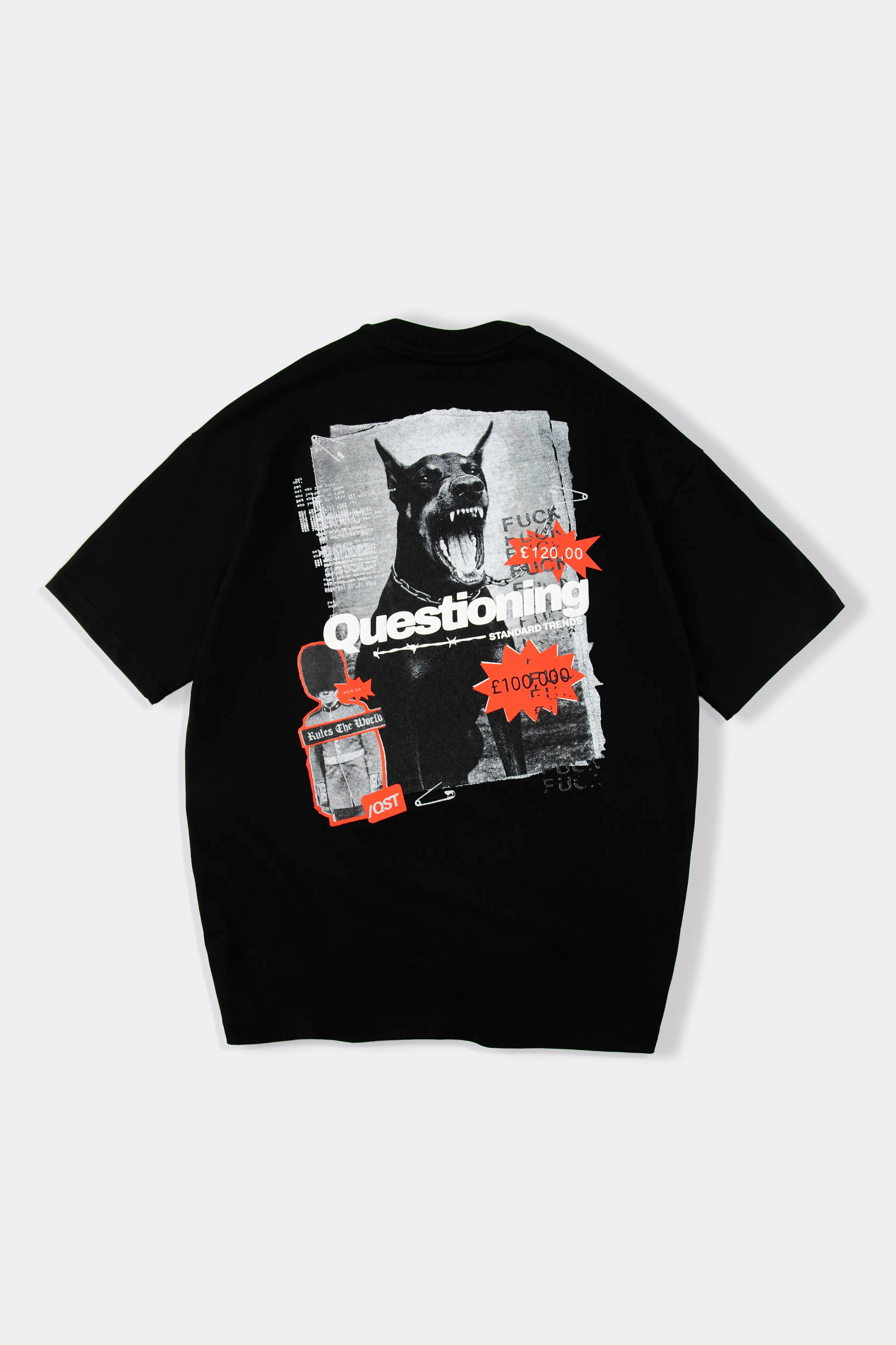 CAMISETA MANGA CORTA COLOR NEGRO