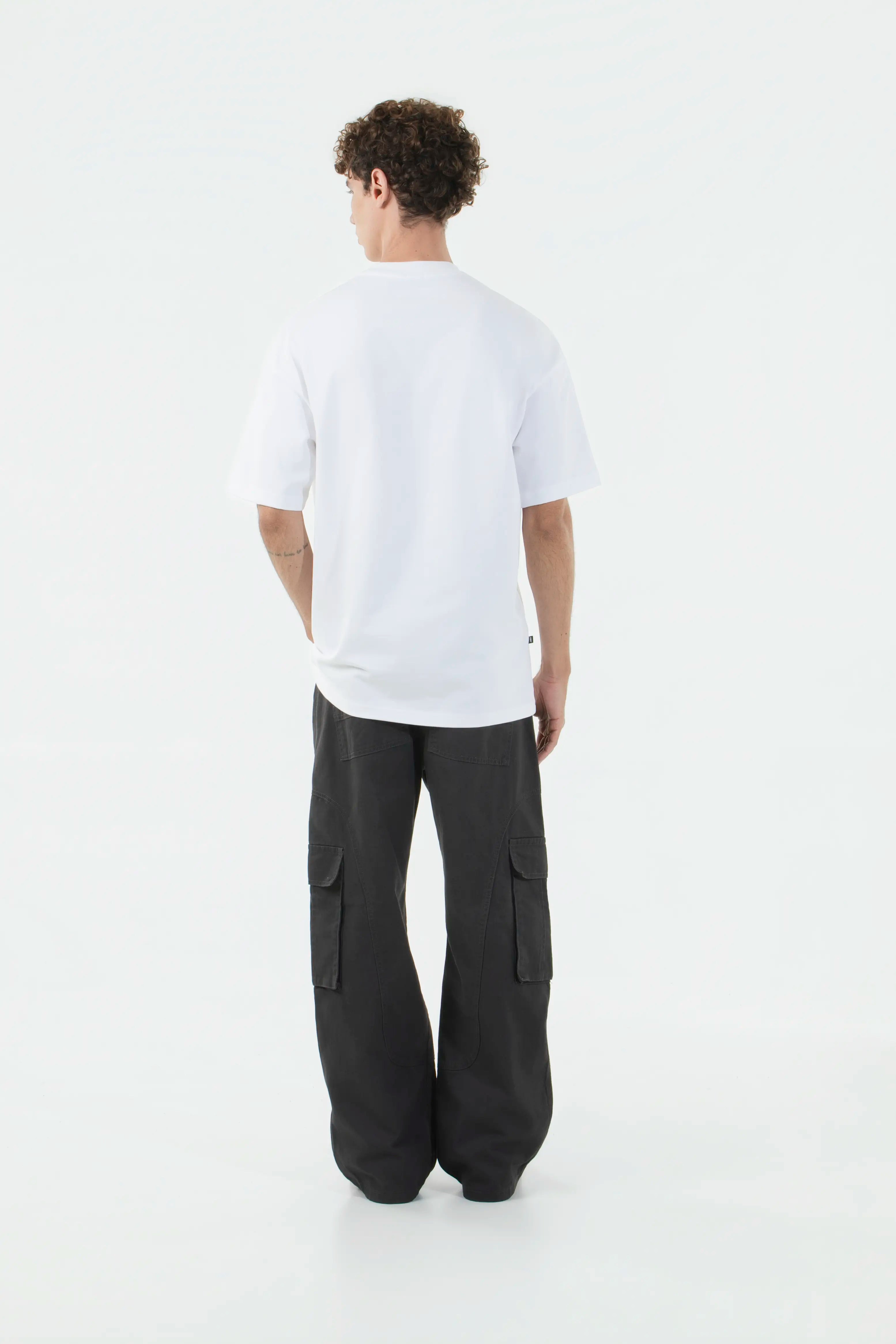 CAMISETA MANGA CORTA COLOR BLANCO