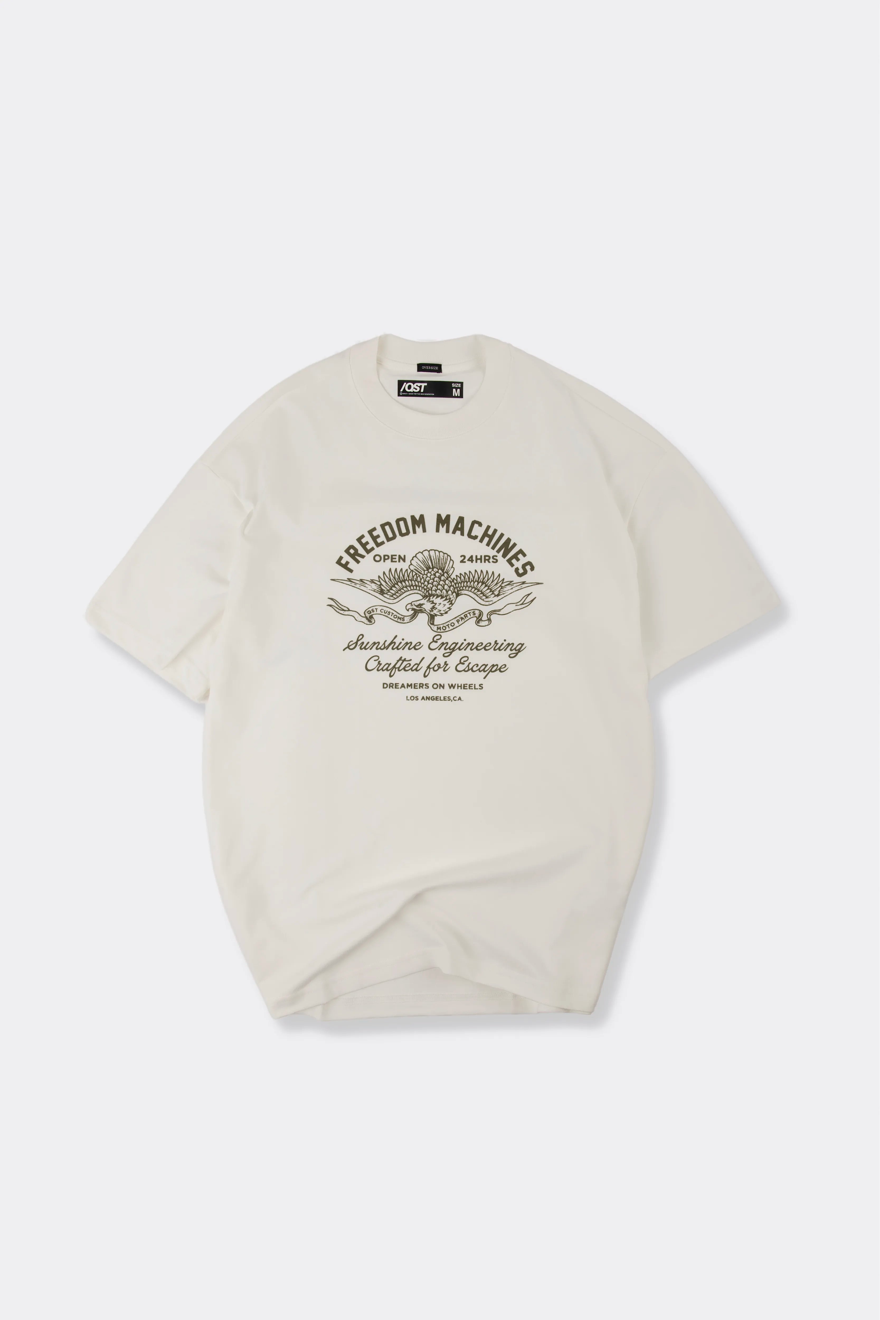 CAMISETA MANGA CORTA COLOR IVORY