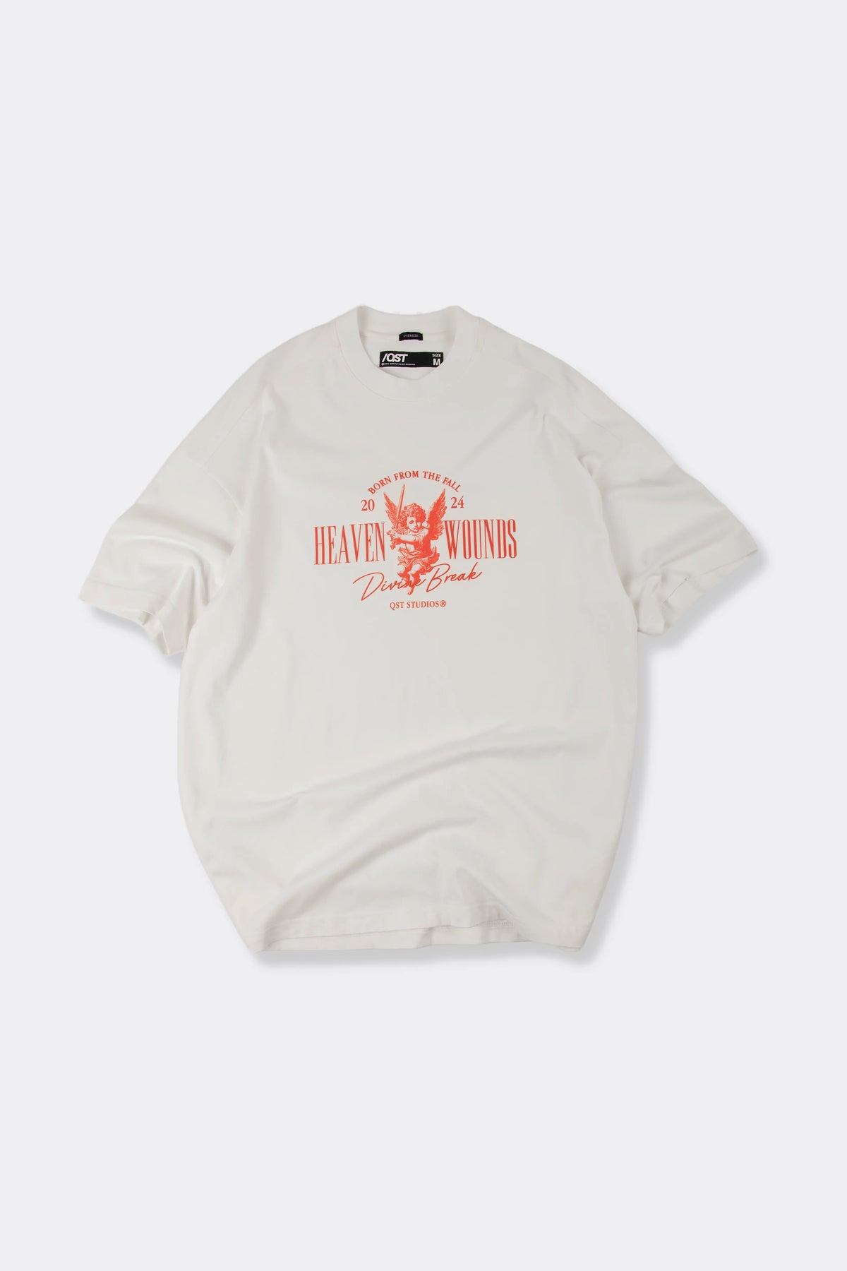 CAMISETA MANGA CORTA COLOR IVORY