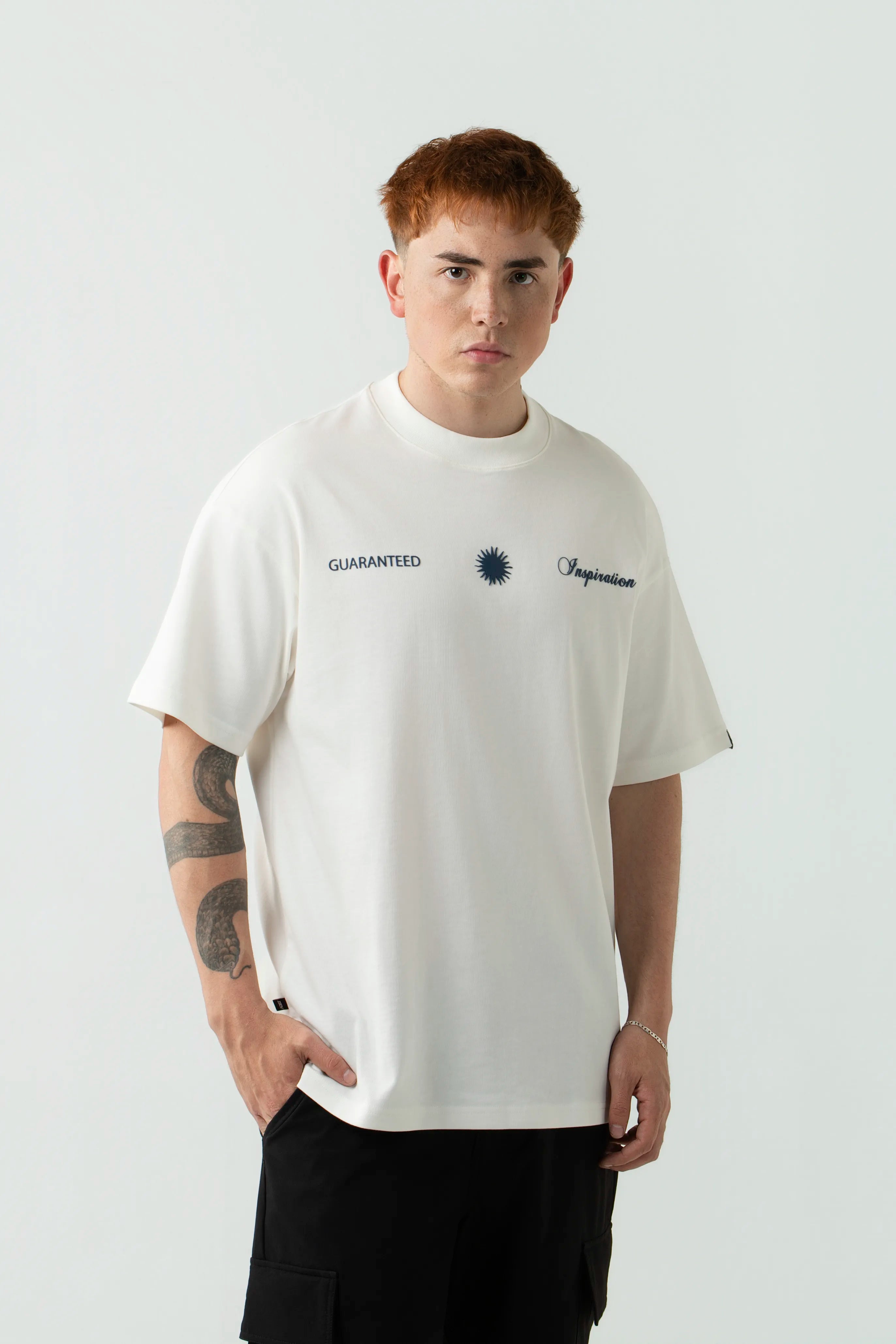 CAMISETA MANGA CORTA COLOR IVORY