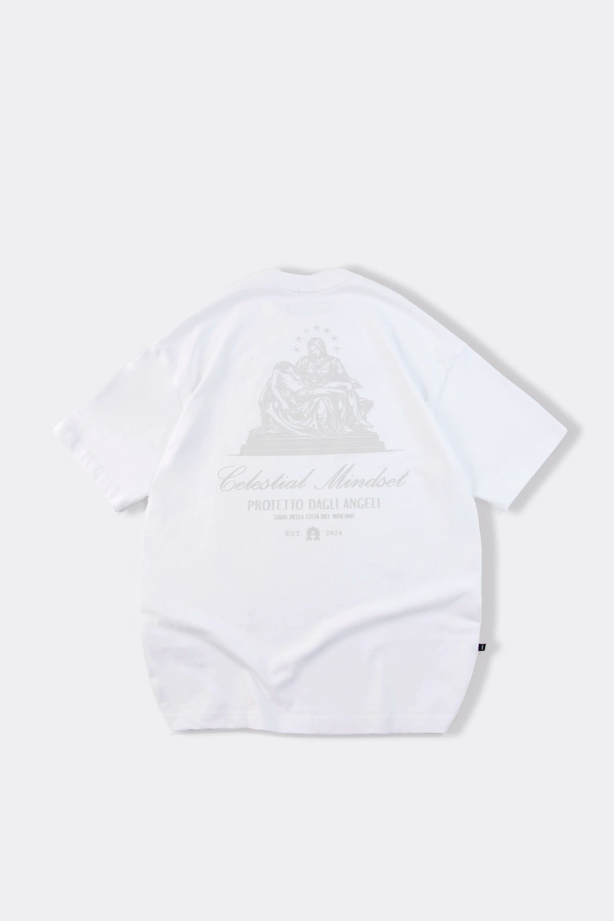 CAMISETA MANGA CORTA COLOR BLANCO