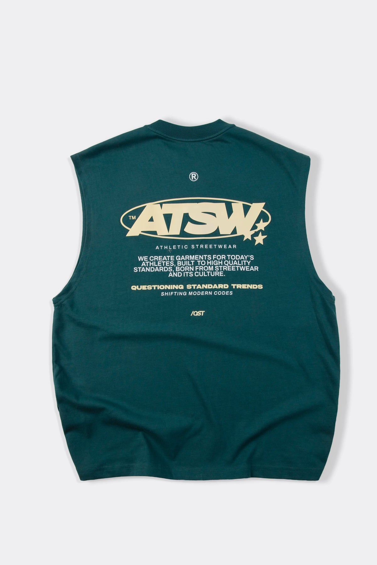CAMISETA MANGA CORTA COLOR VERDE TEAL