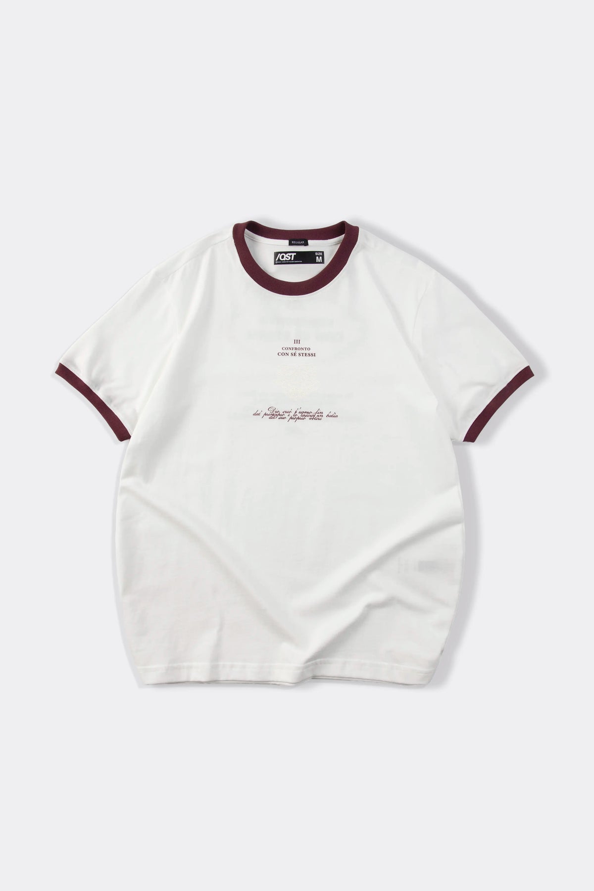 CAMISETA MANGA CORTA COLOR IVORY