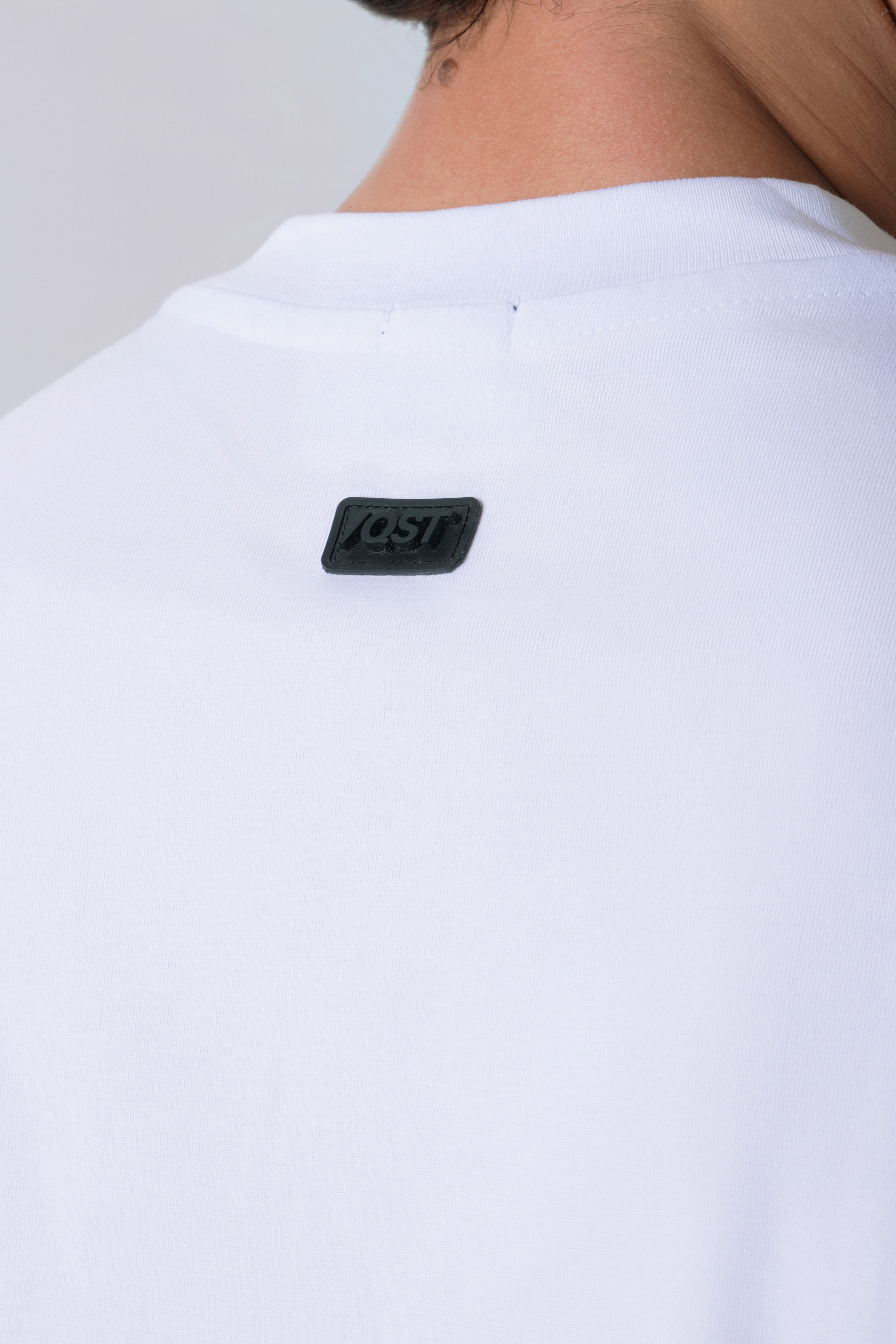 CAMISETA OVERSIZE COLOR BLANCO BLANCO