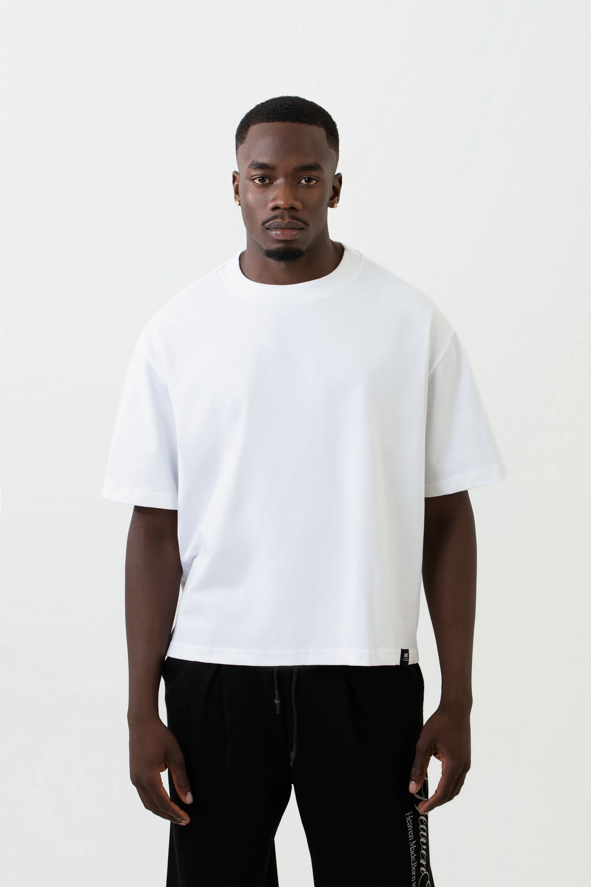 CAMISETA MANGA CORTA COLOR BLANCO