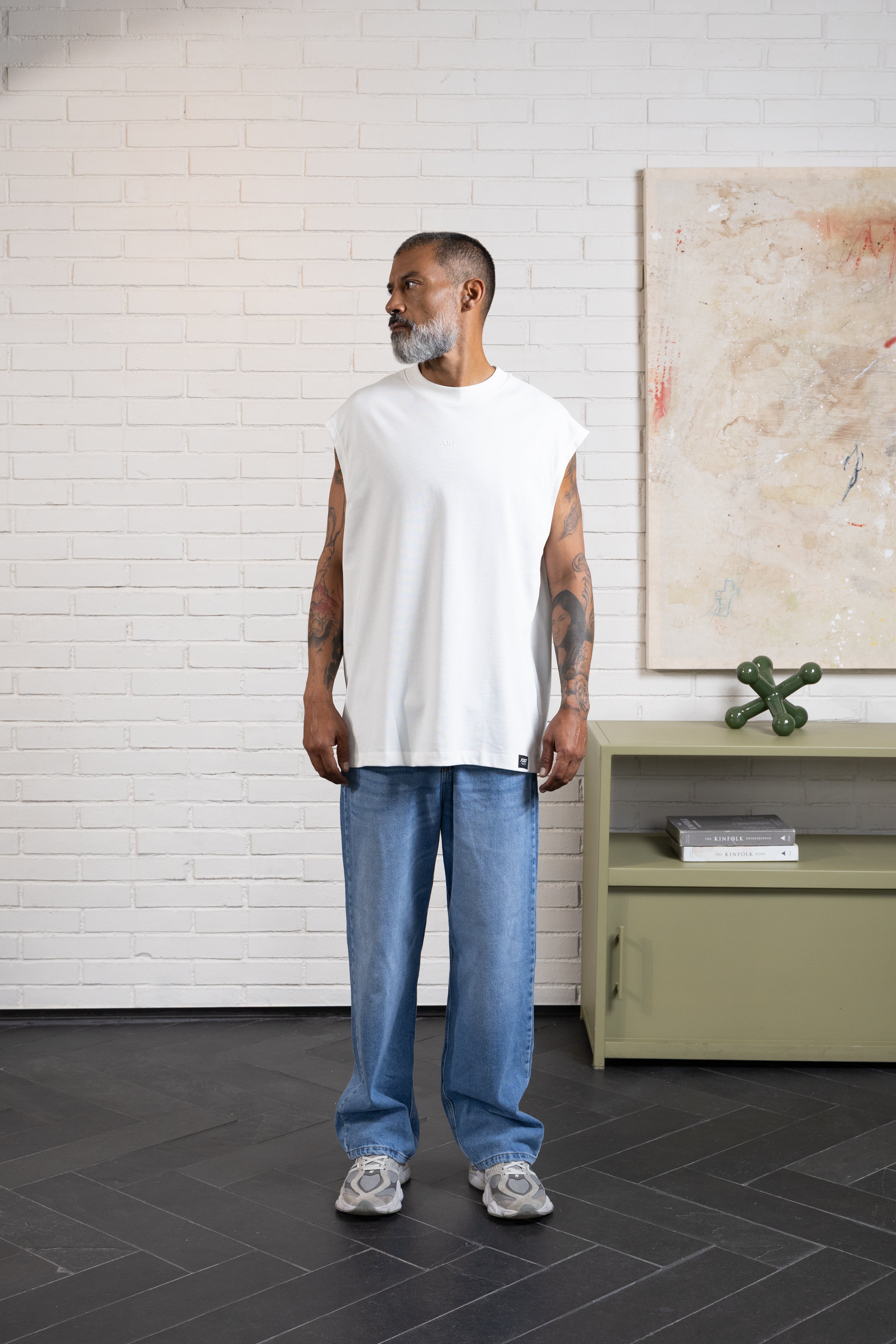 CAMISETA MANGA CORTA COLOR IVORY